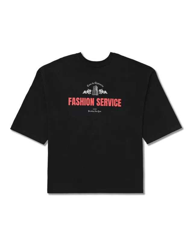 CASA DE CHAVARRIA BUFFALO TEE - BLACK sold by Willy Chavarria