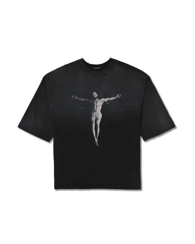 TARANTULA BUFFALO TEE - BLACK sold by Willy Chavarria