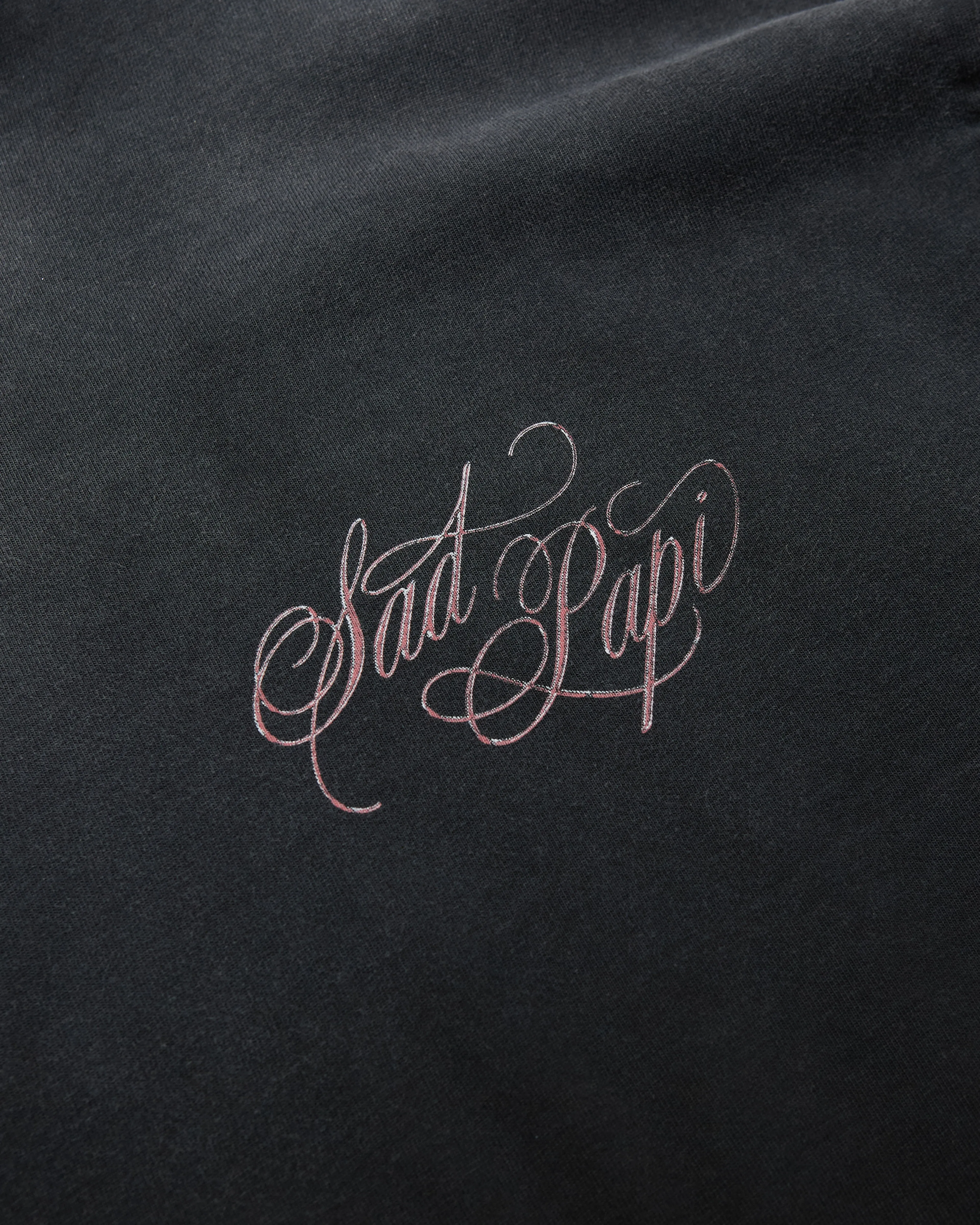 SAD PAPI BUFFALO TEE - BLACK sold by Willy Chavarria product image thumbnail 4