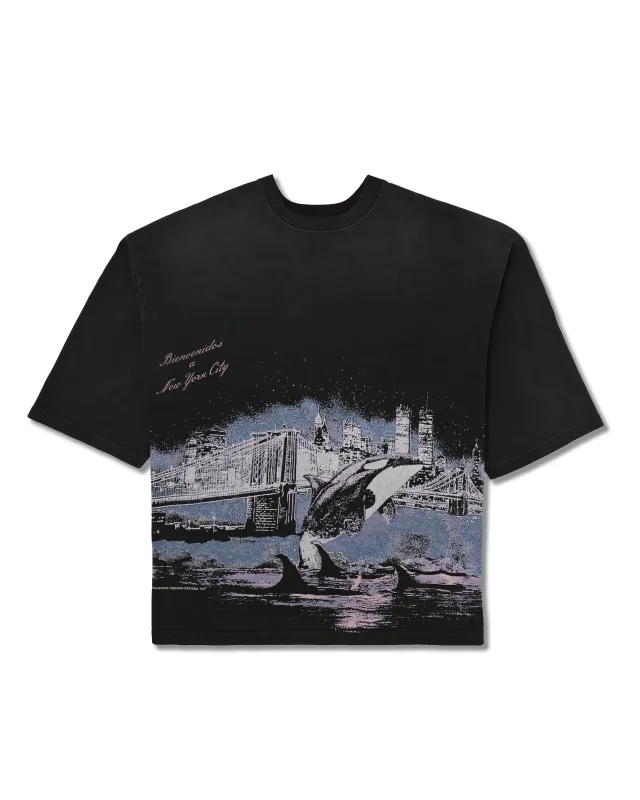 FREE WILLY BUFFALO TEE - BLACK sold by Willy Chavarria