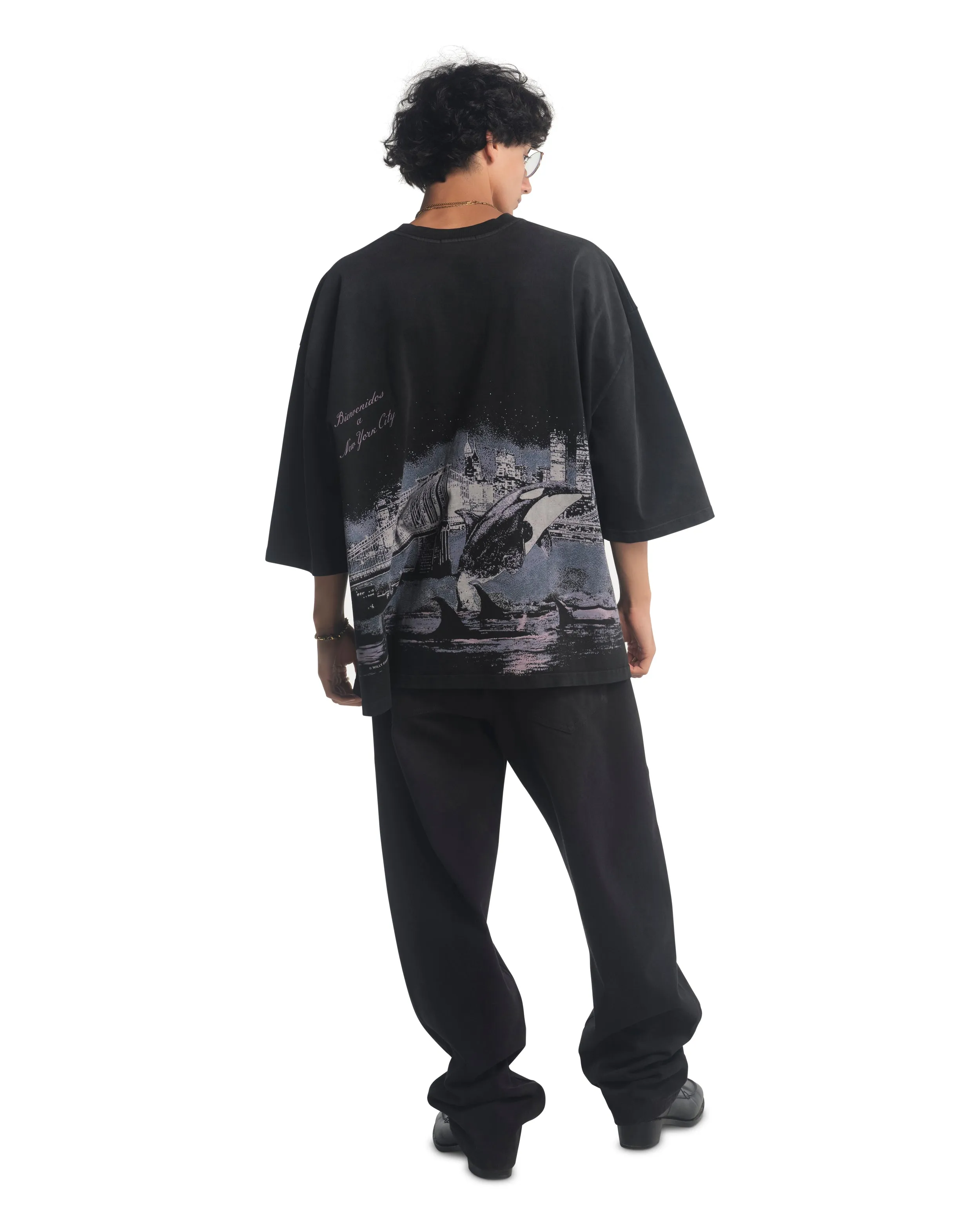FREE WILLY BUFFALO TEE - BLACK sold by Willy Chavarria product image thumbnail 5