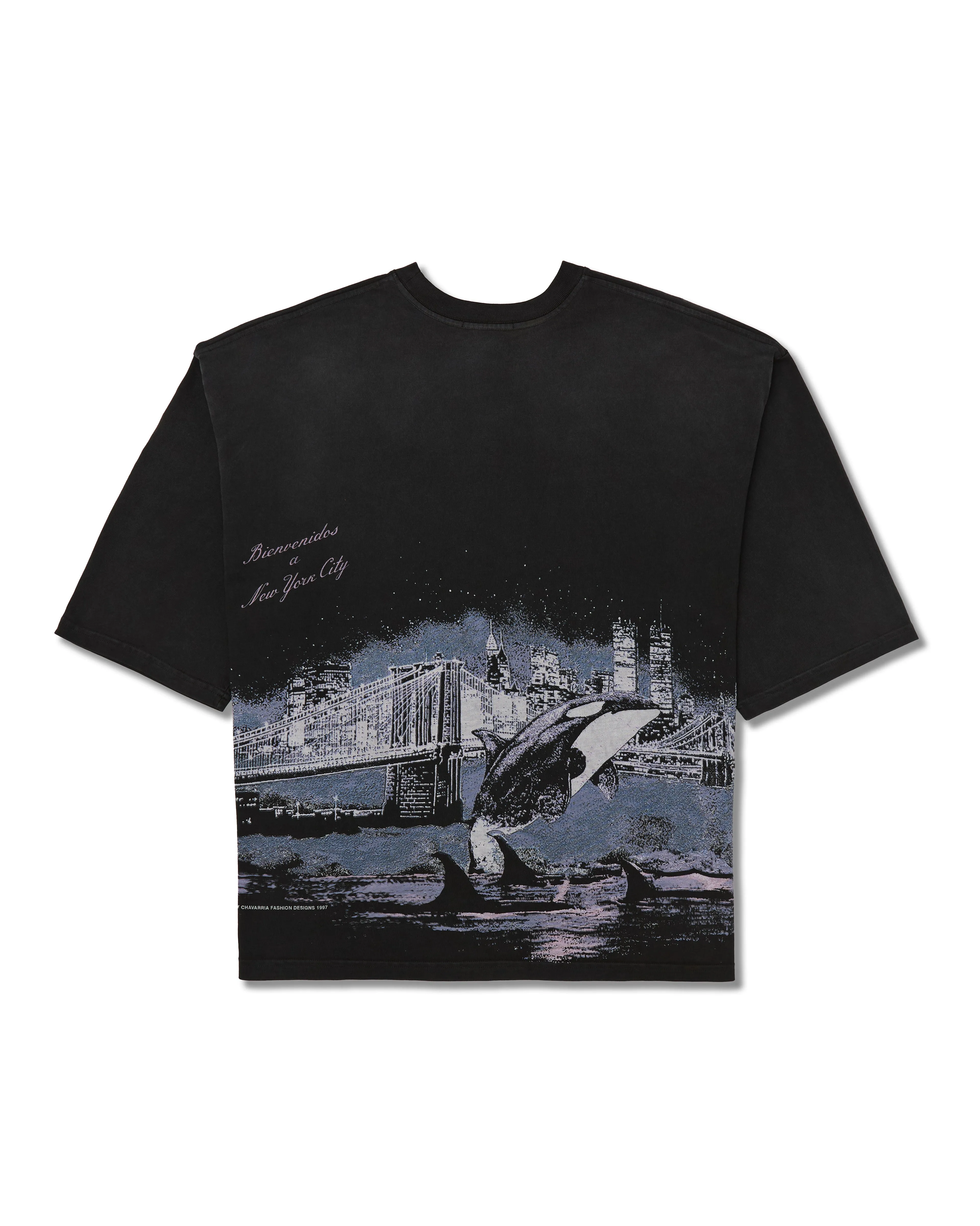 FREE WILLY BUFFALO TEE - BLACK sold by Willy Chavarria product image thumbnail 2