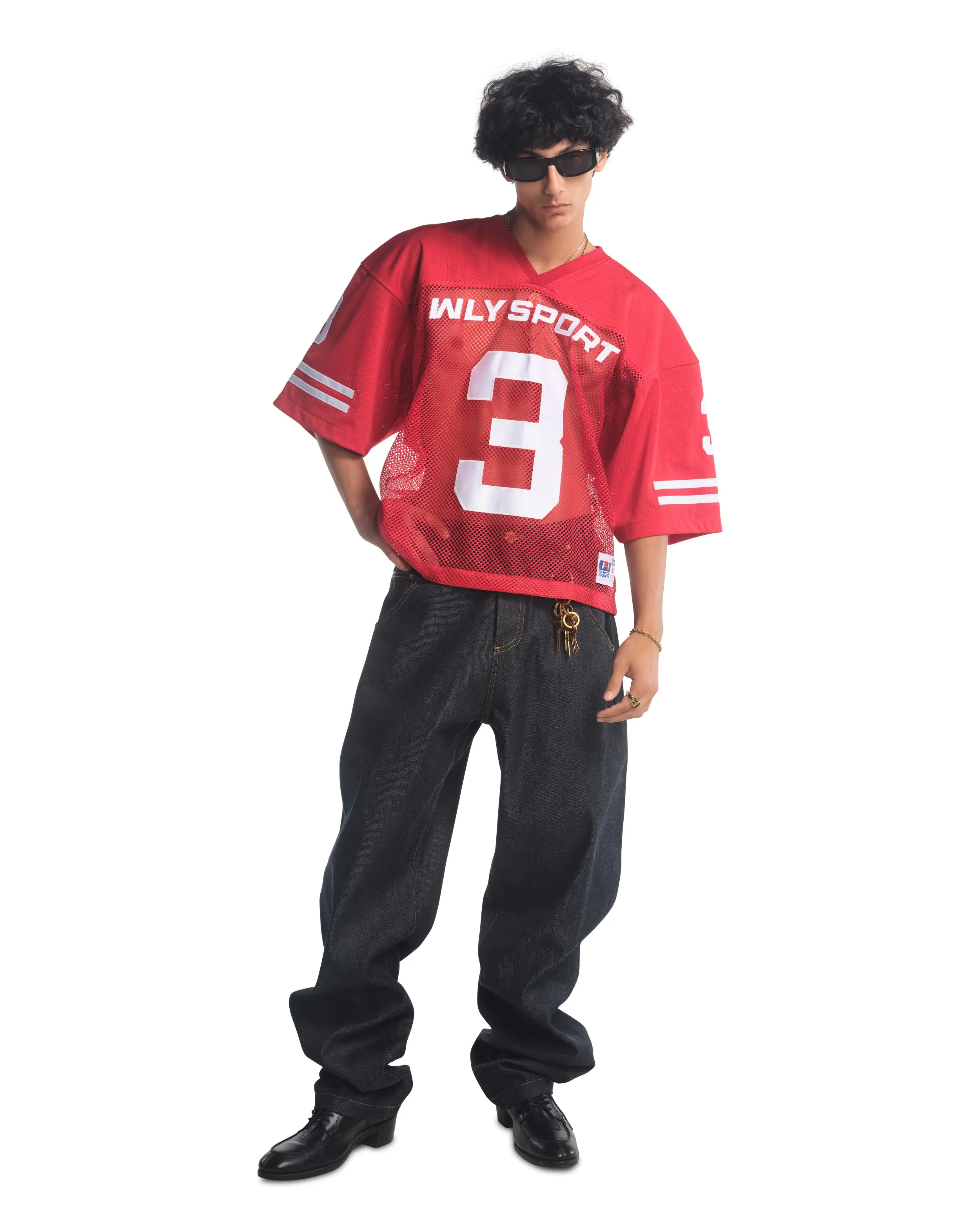 WILLY FOOTBALL JERSEY - RED sold by Willy Chavarria product image thumbnail 3