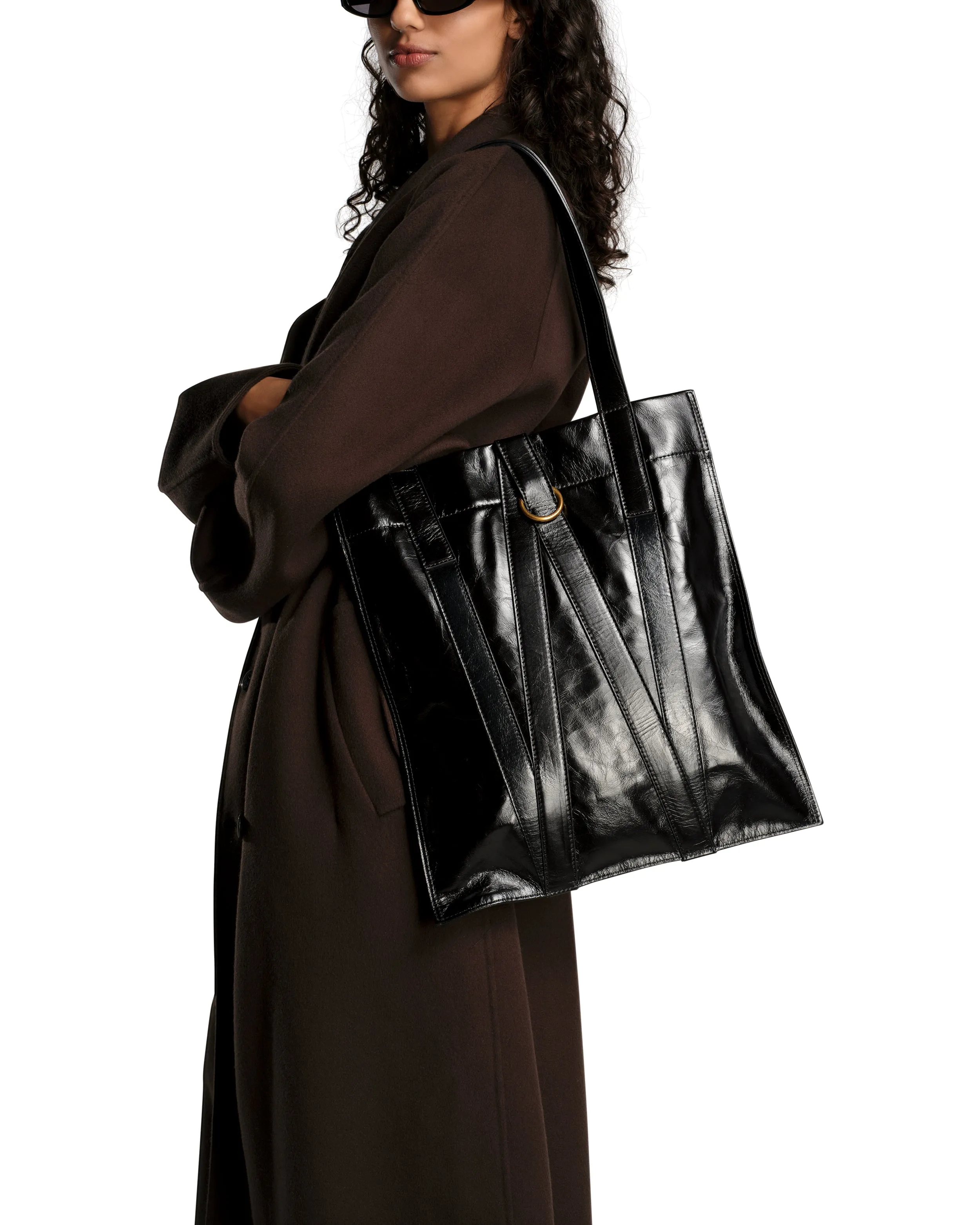 W TOTE BAG - BLACK sold by Willy Chavarria product image thumbnail 3