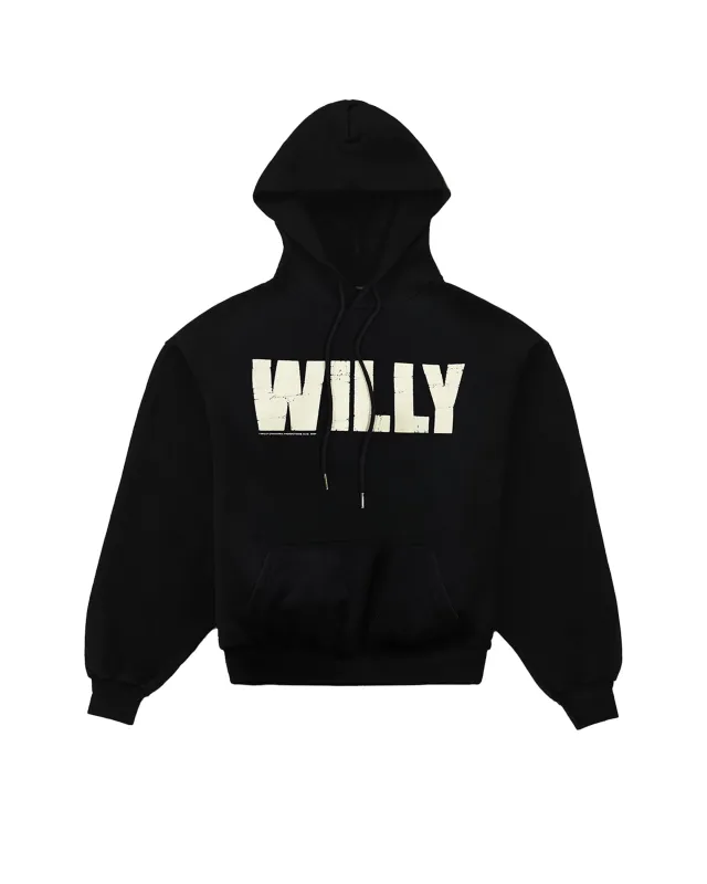 "WILLY" HOODIE - BLACK sold by Willy Chavarria