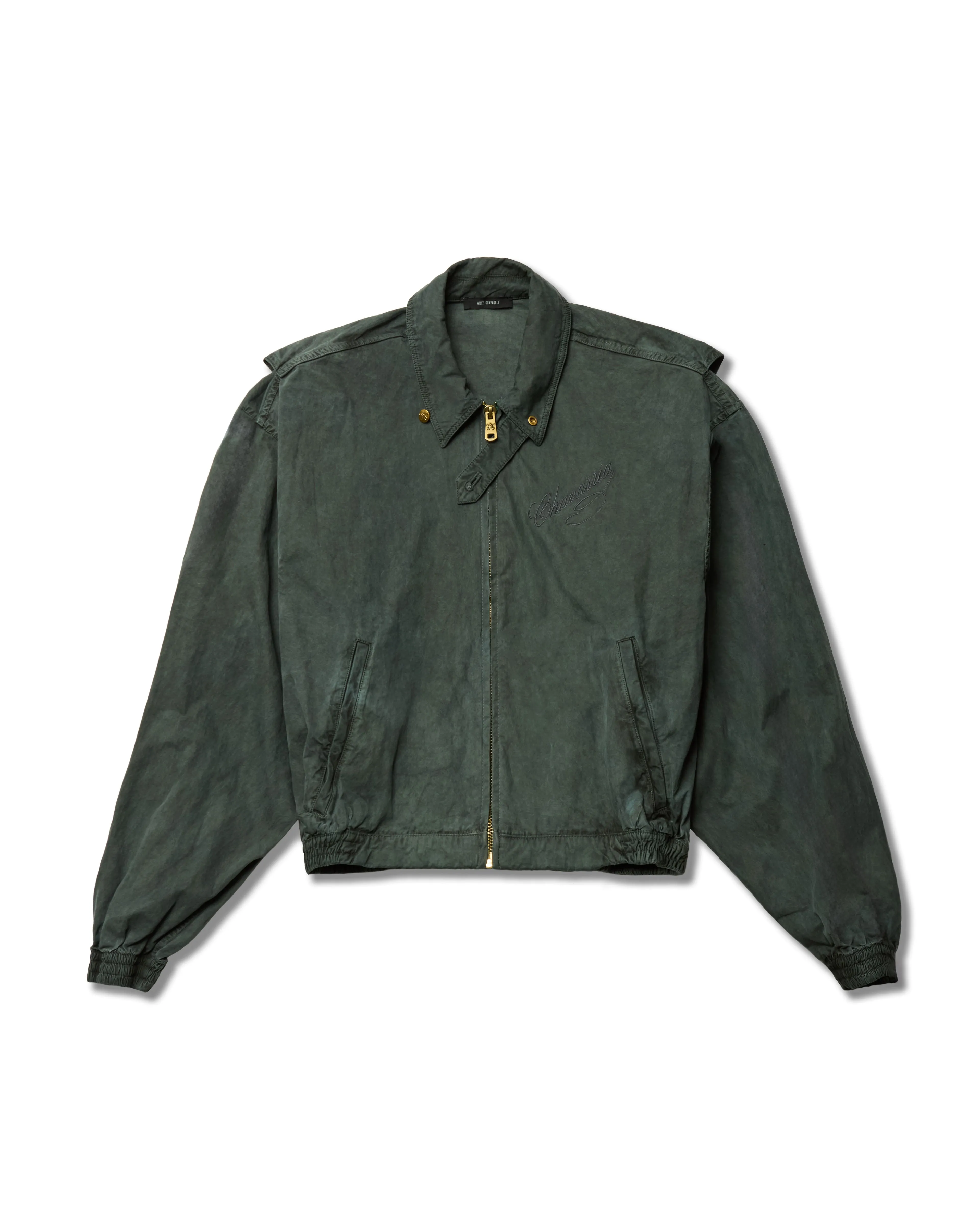 WASCO ZIP JACKET - GREEN sold by Willy Chavarria