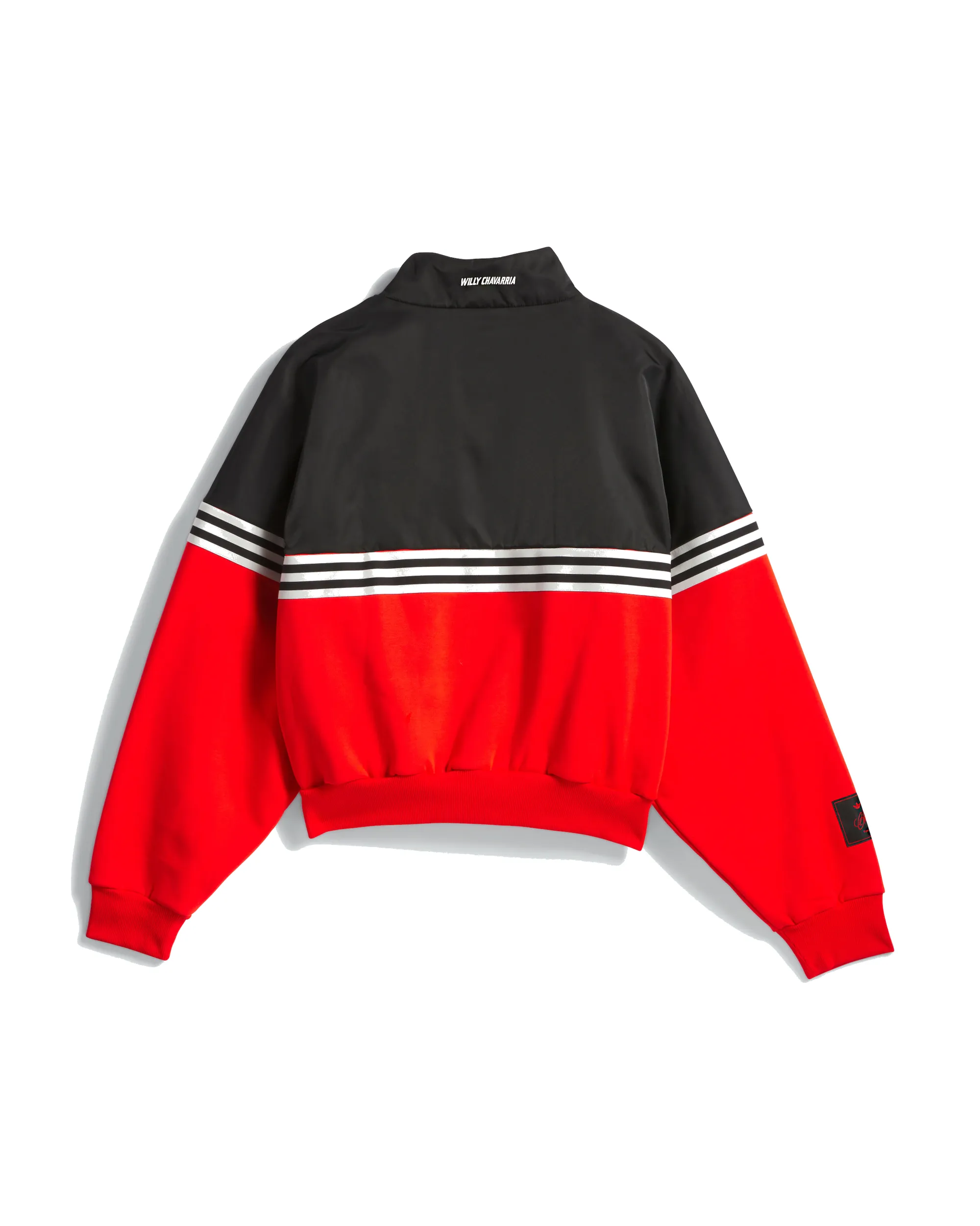 ADIDAS X WC HALFZIP PULLOVER-BLACK/RED sold by Willy Chavarria product image thumbnail 2