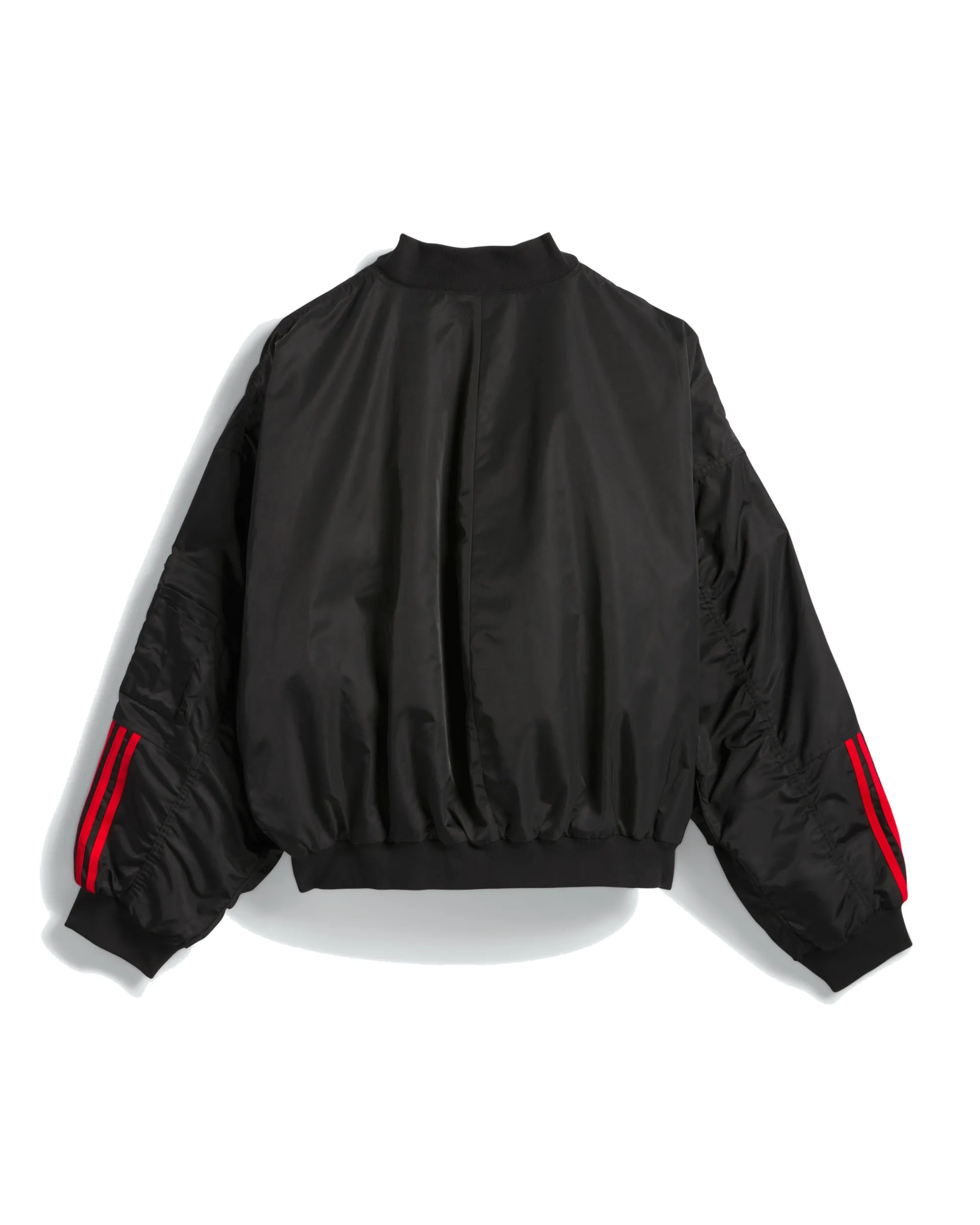 ADIDAS X WC SATIN BOMBER JACKET-BLACK sold by Willy Chavarria product image thumbnail 2