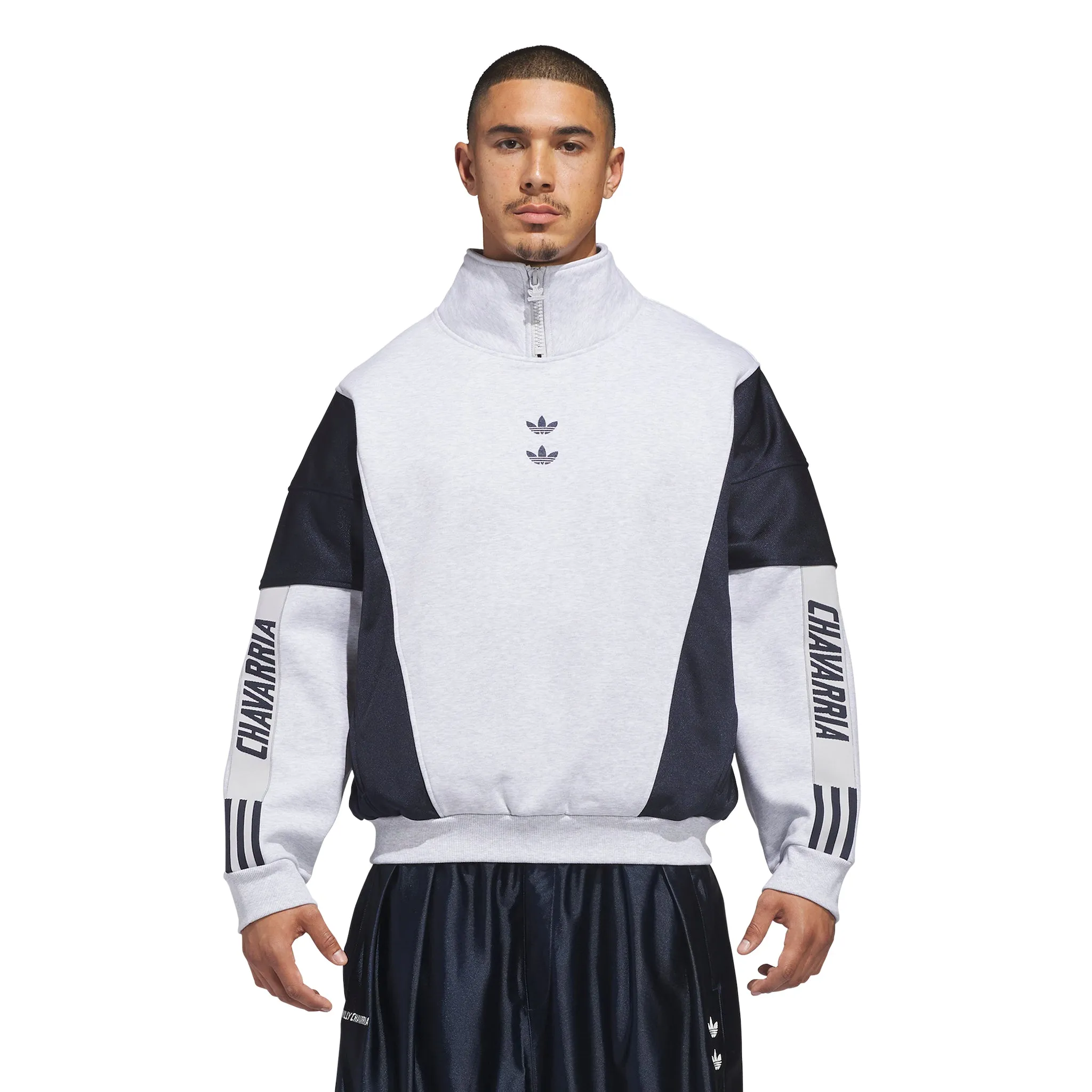 ADIDAS X WC MOCKNECK-GRY sold by Willy Chavarria product image thumbnail 3
