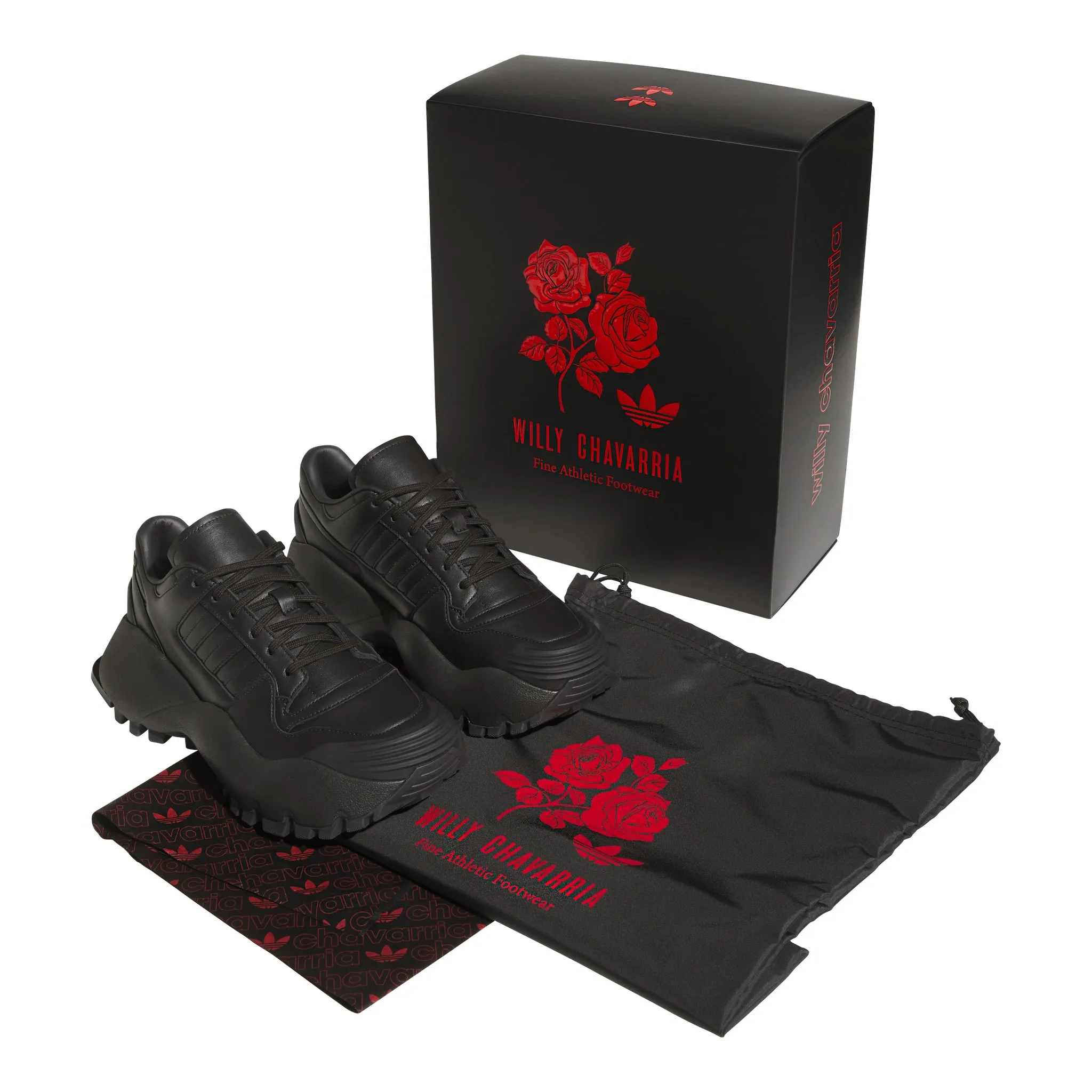 ADIDAS X WC FORUM SNEAKER-BLK sold by Willy Chavarria product image thumbnail 4