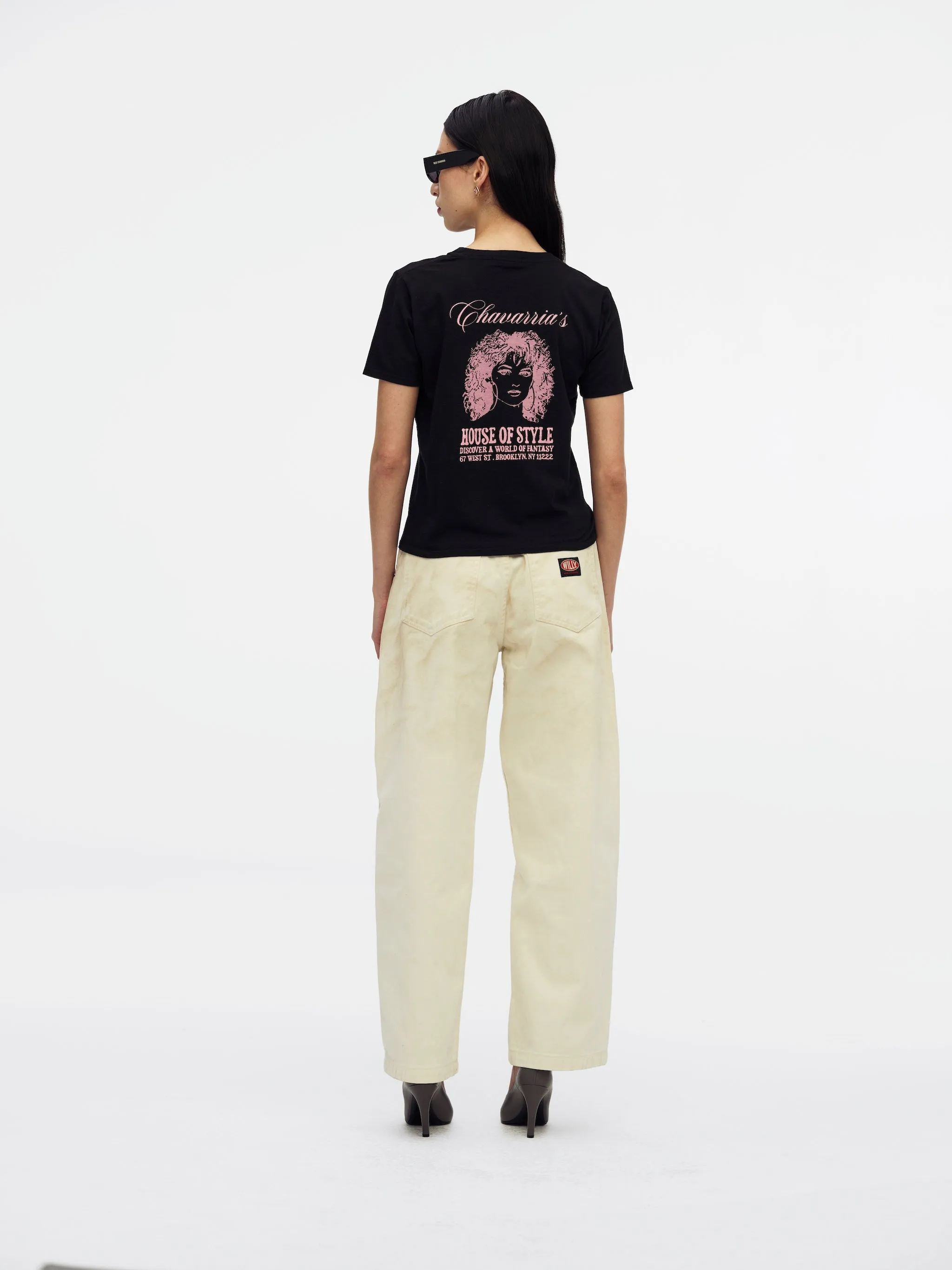 HOUSE OF STYLE RINGER TEE - BLACK BEAUTY sold by Willy Chavarria product image thumbnail 3