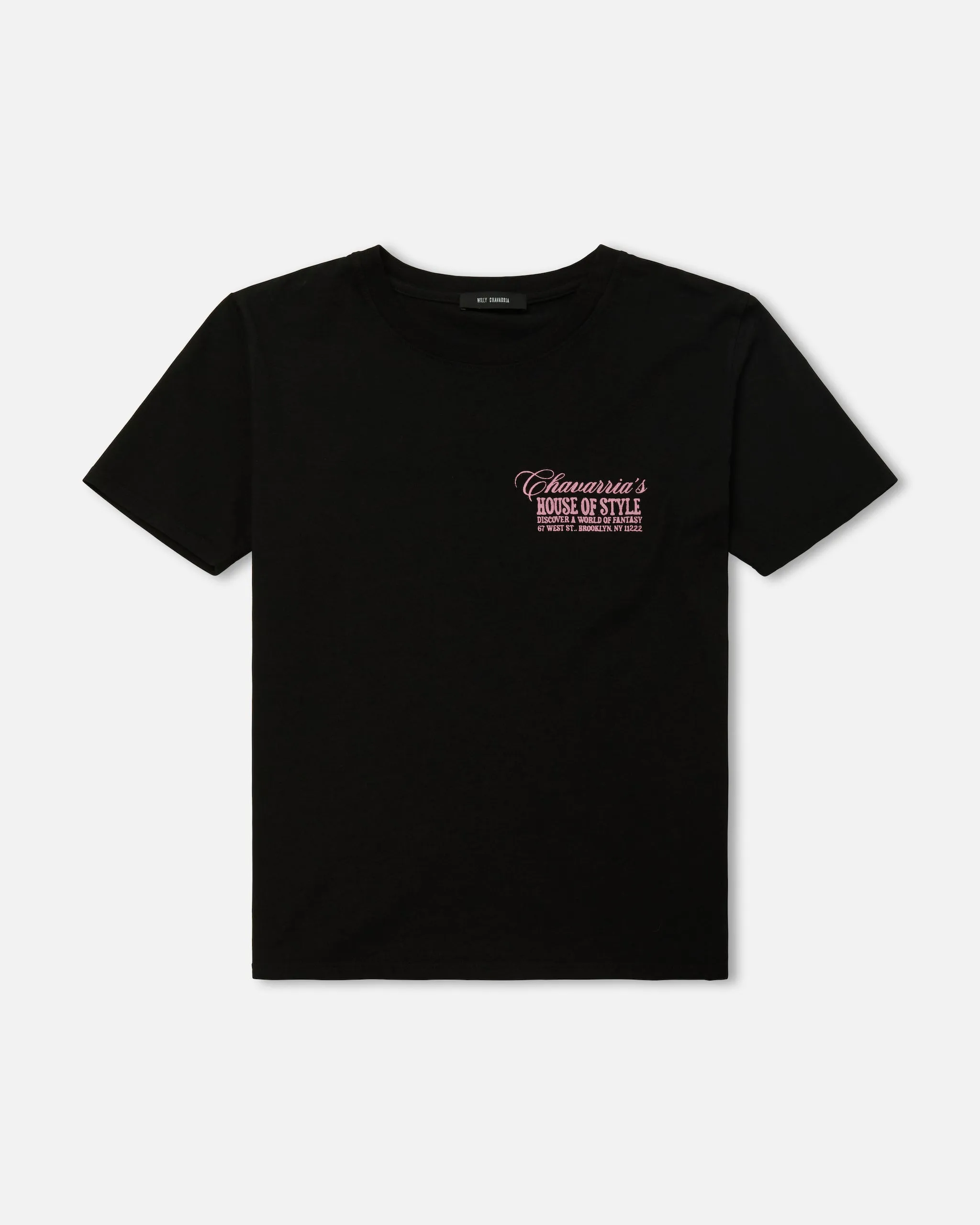 HOUSE OF STYLE RINGER TEE - BLACK BEAUTY sold by Willy Chavarria product image thumbnail 4