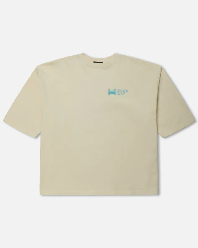 CHAVARRIA RECOVERY CENTER - BUFFALO TEE - MASA made by Willy Chavarria