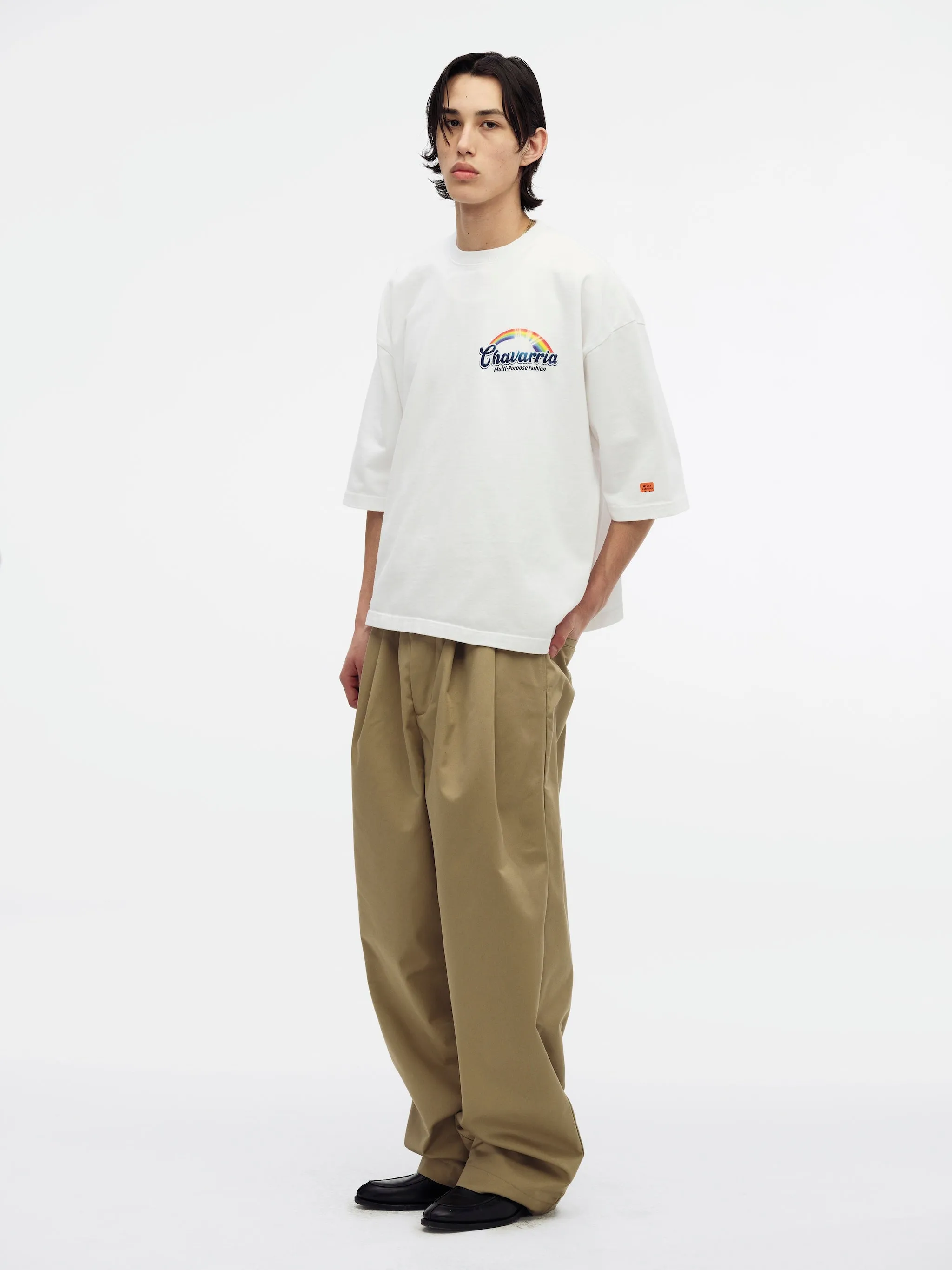 FABULOSO - BUFFALO TEE TEE - WHT sold by Willy Chavarria product image thumbnail 2