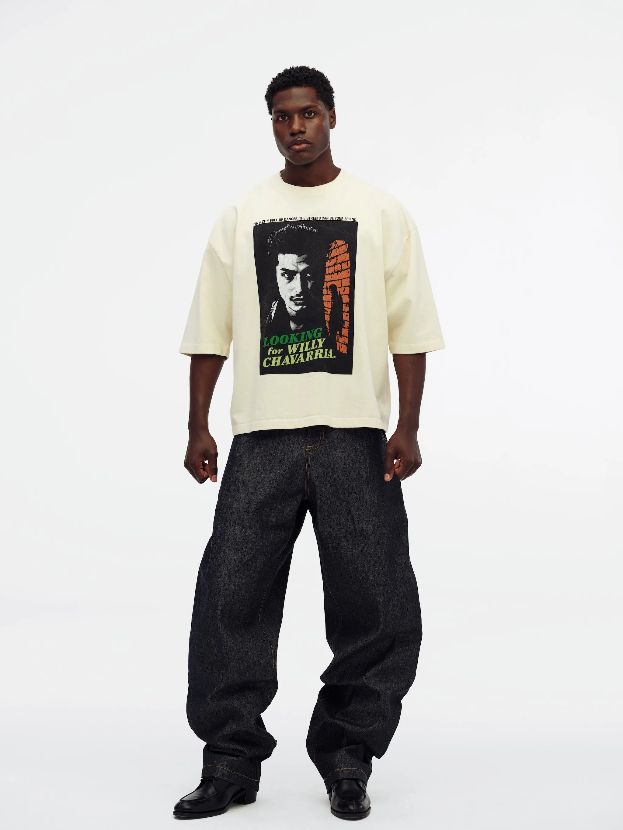 LOOKING FOR WILLY - NORTHSIDER TEE - MASA sold by Willy Chavarria product image thumbnail 2