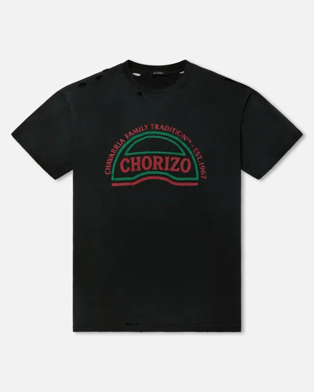 CHORIZO - EASY TEE - BLACK BEAUTY made by Willy Chavarria