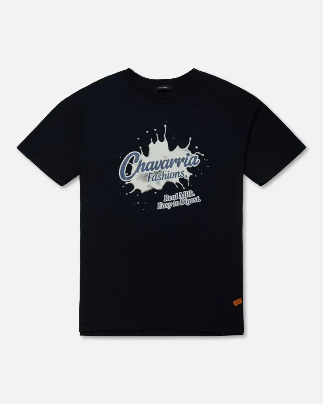 WILLY LECHE - EASY TEE - PEACOAT made by Willy Chavarria