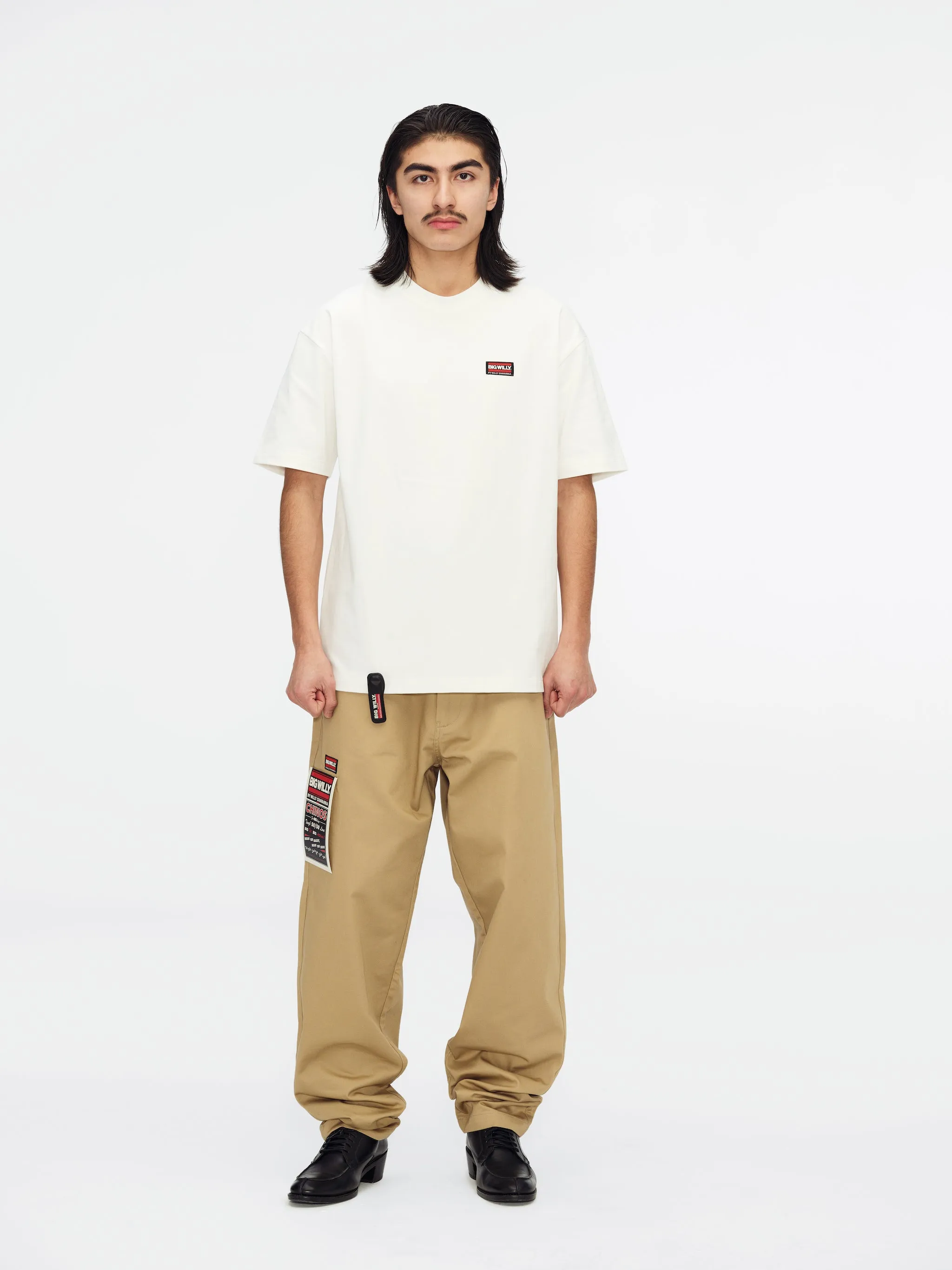 BIG WILLY TEE - WHITE sold by Willy Chavarria product image thumbnail 3