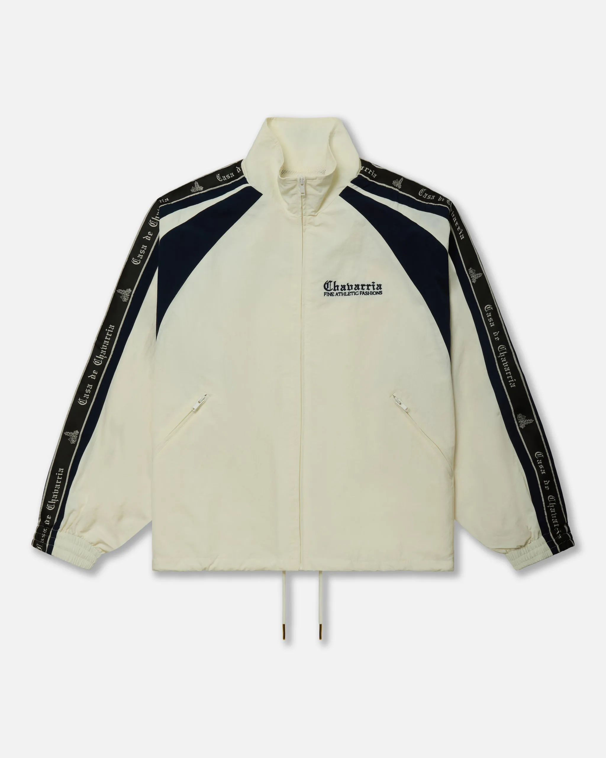 CASA DE CHAVARRIA TAPE JACKET - BLK/WHT sold by Willy Chavarria product image thumbnail 5