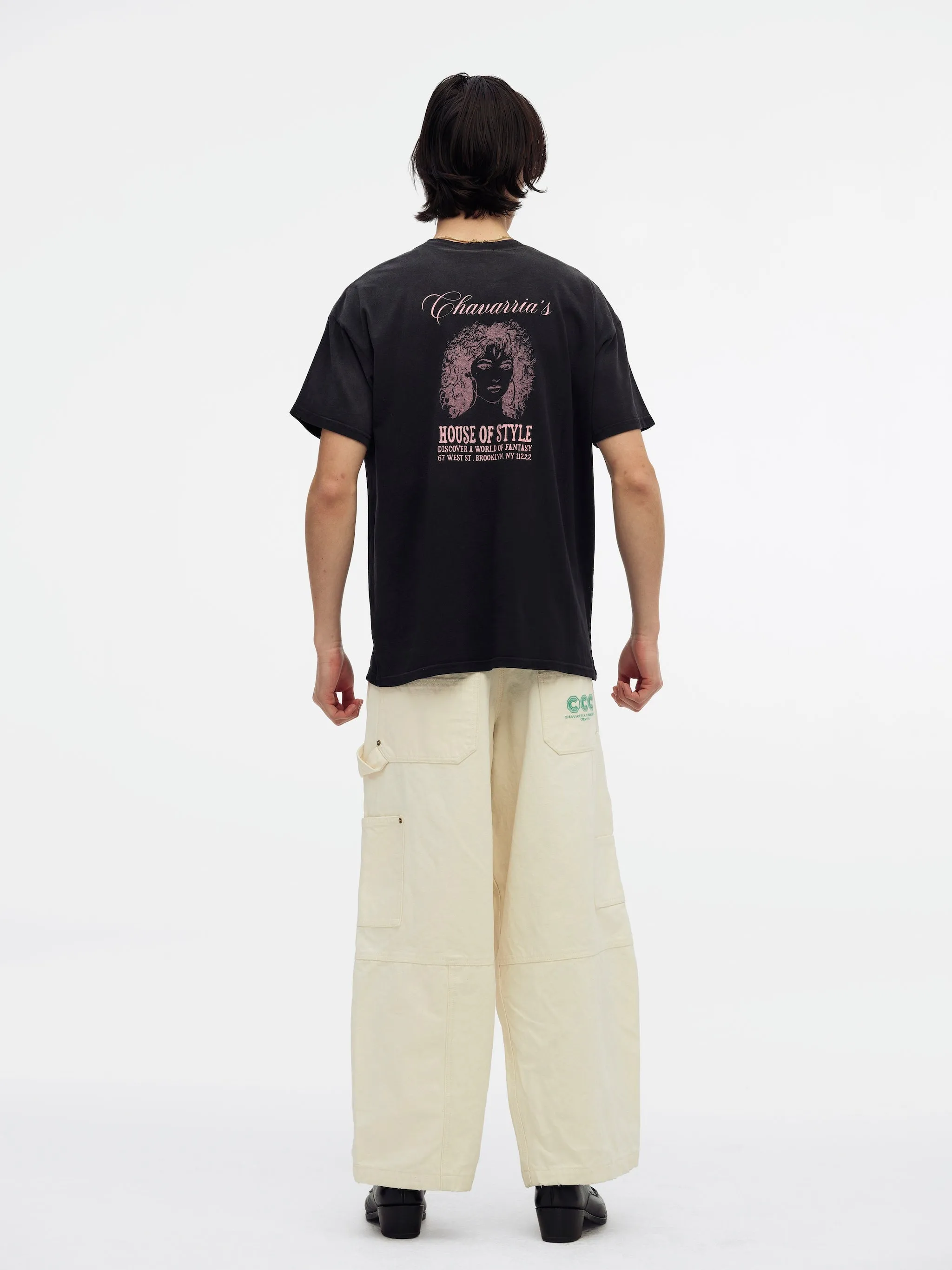 HOUSE OF STYLE - EASY TEE - BLACK BEAUTY sold by Willy Chavarria product image thumbnail 5