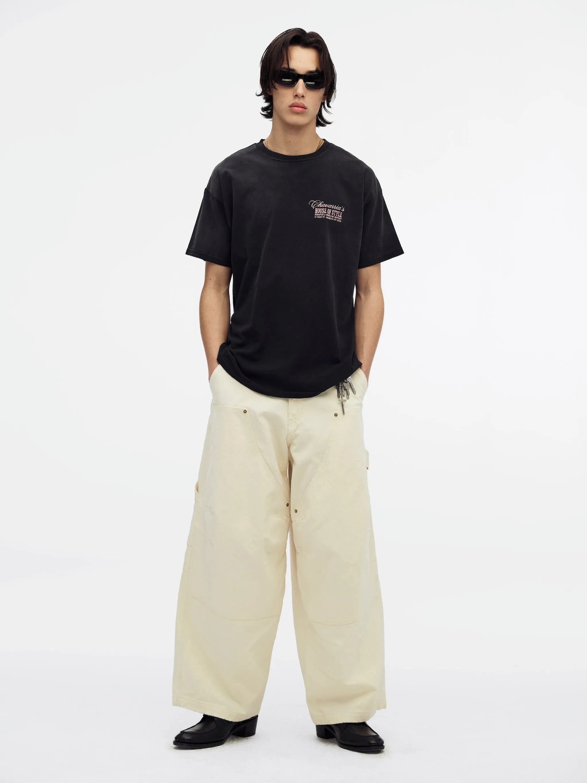 HOUSE OF STYLE - EASY TEE - BLACK BEAUTY sold by Willy Chavarria product image thumbnail 3