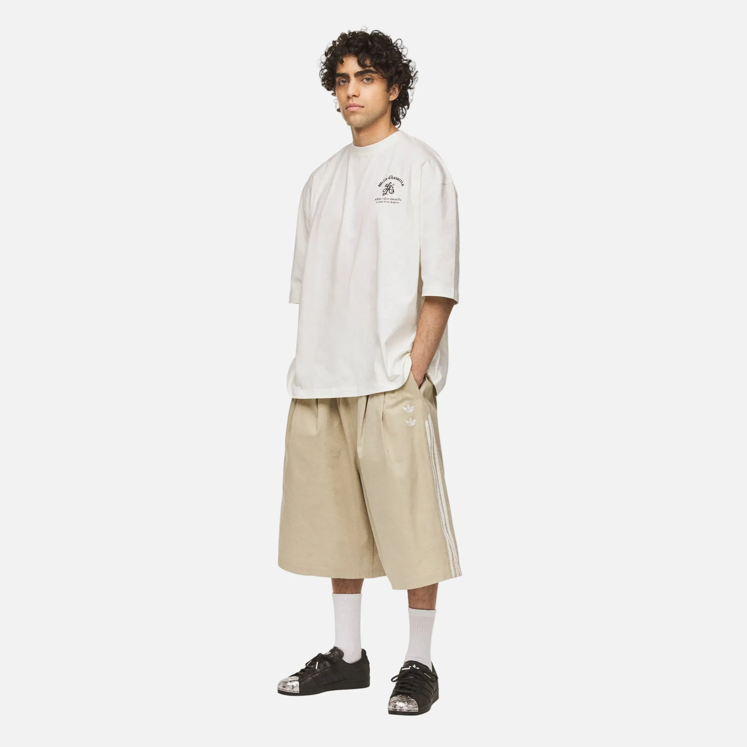 ADIDAS X WC LOS ANGELES TEE - OFF WHT sold by Willy Chavarria product image thumbnail 4