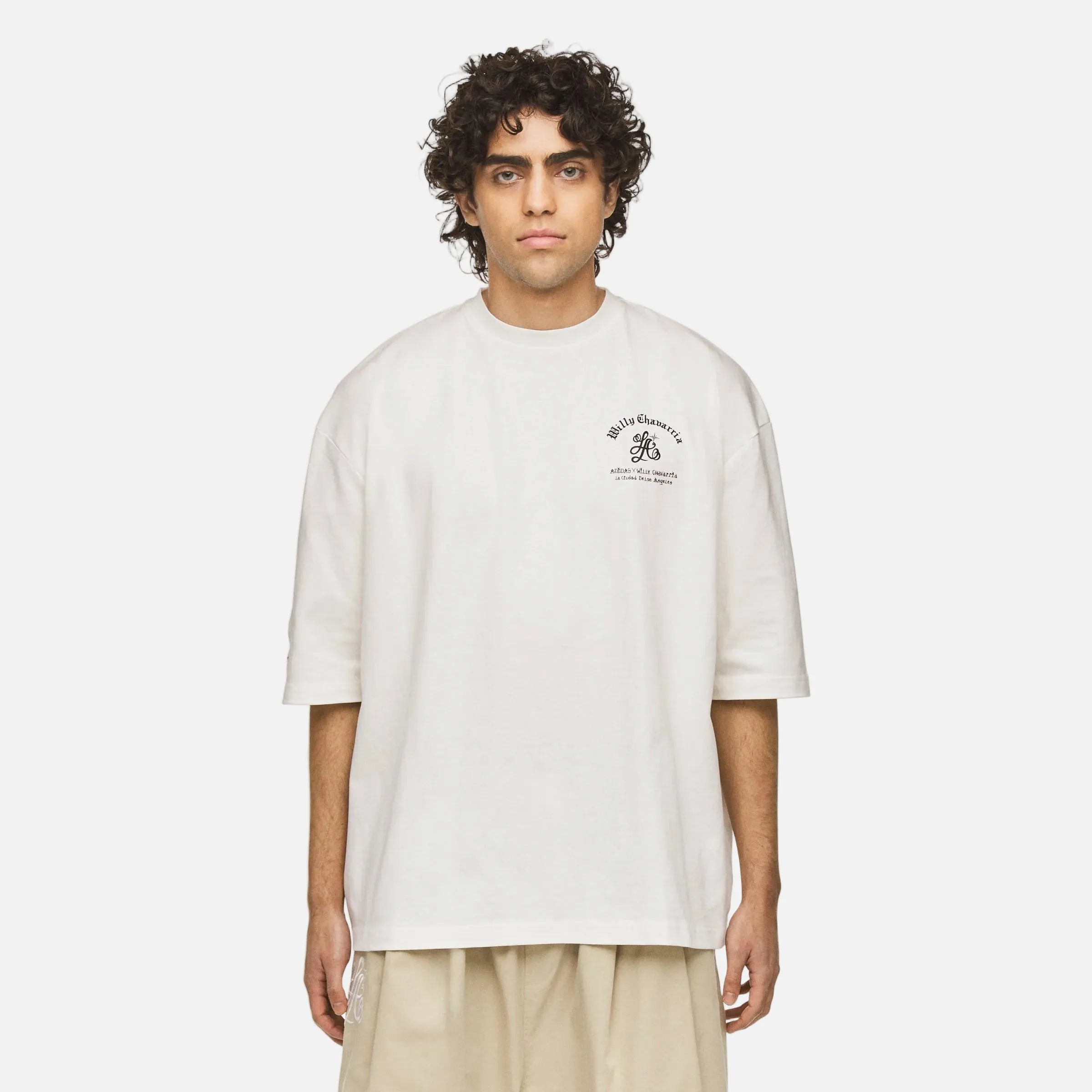 ADIDAS X WC LOS ANGELES TEE - OFF WHT sold by Willy Chavarria product image thumbnail 3