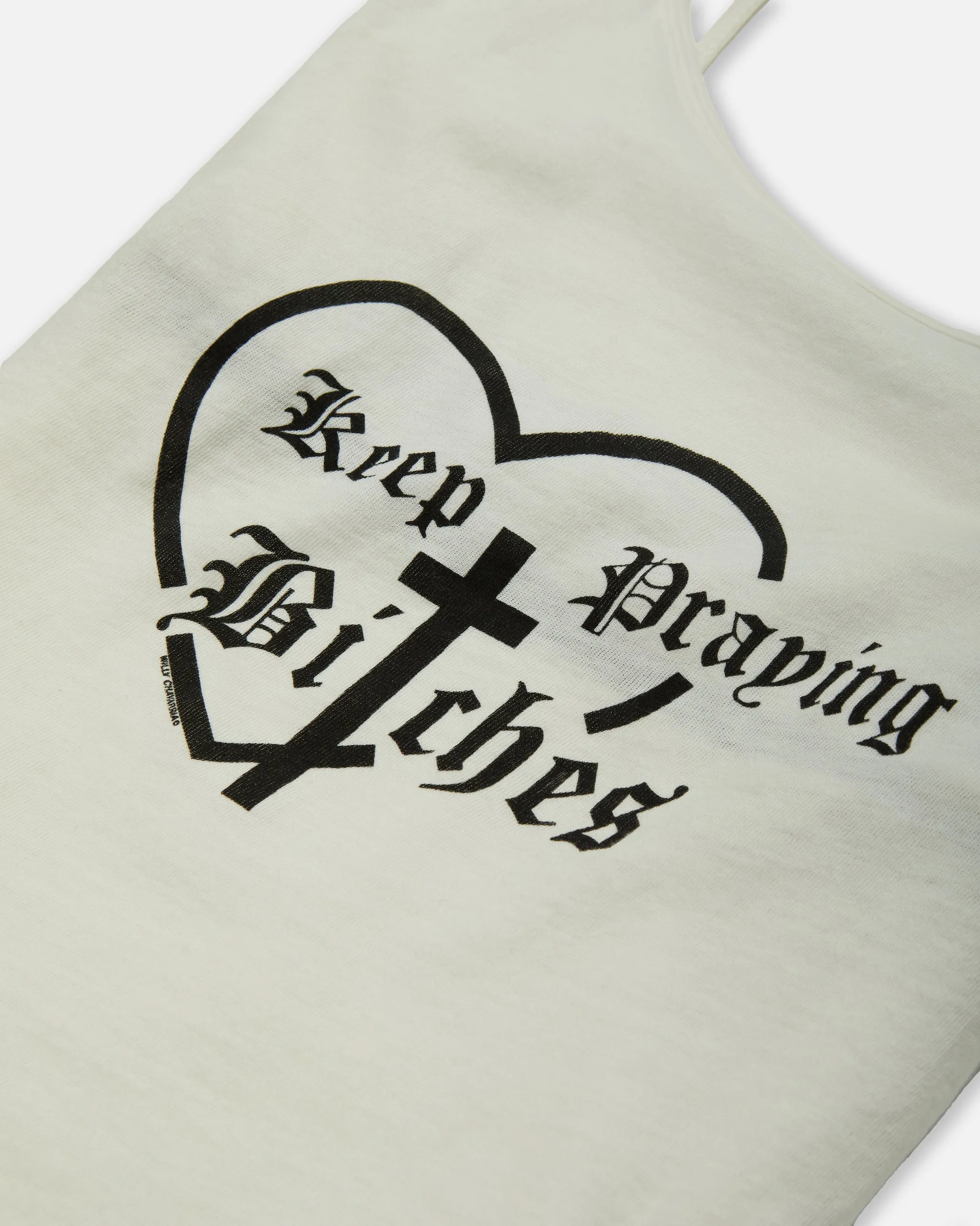 KEEP PRAYING BITCHES CHOLITA TANK - MASA sold by Willy Chavarria product image thumbnail 5