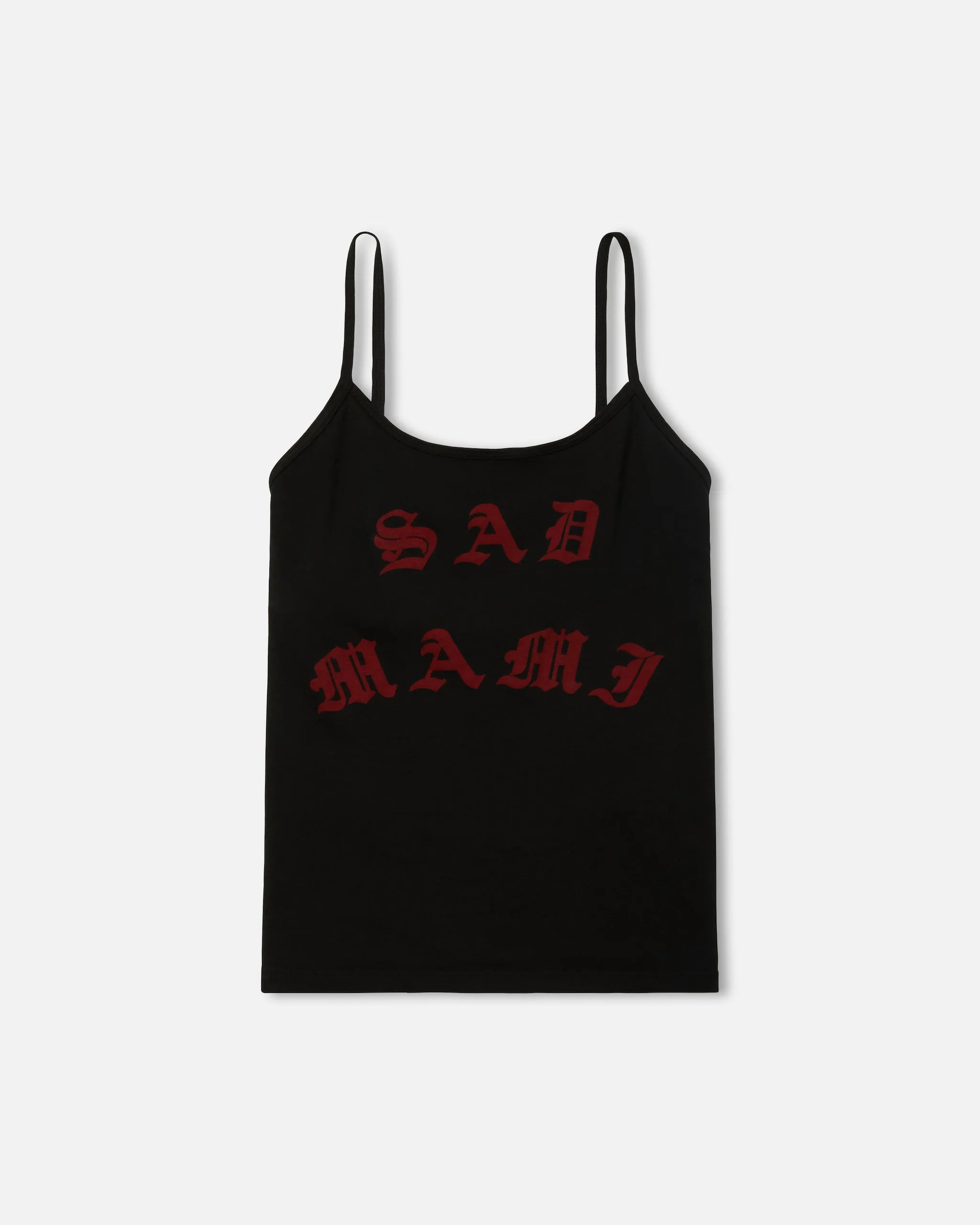 SAD MAMI CHOLITA TANK - BLACK BEAUTY sold by Willy Chavarria product image thumbnail 2