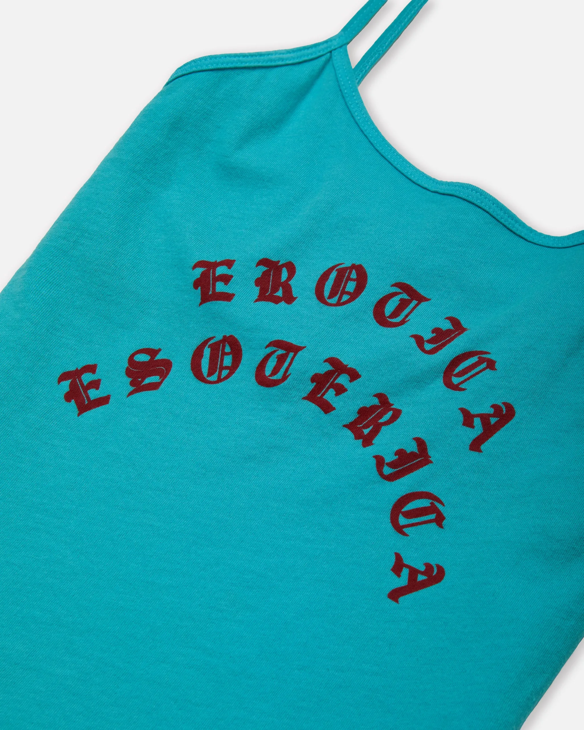EXOTICA ESOTERICA CHOLITA TANK - BOUR. BLUE sold by Willy Chavarria product image thumbnail 5