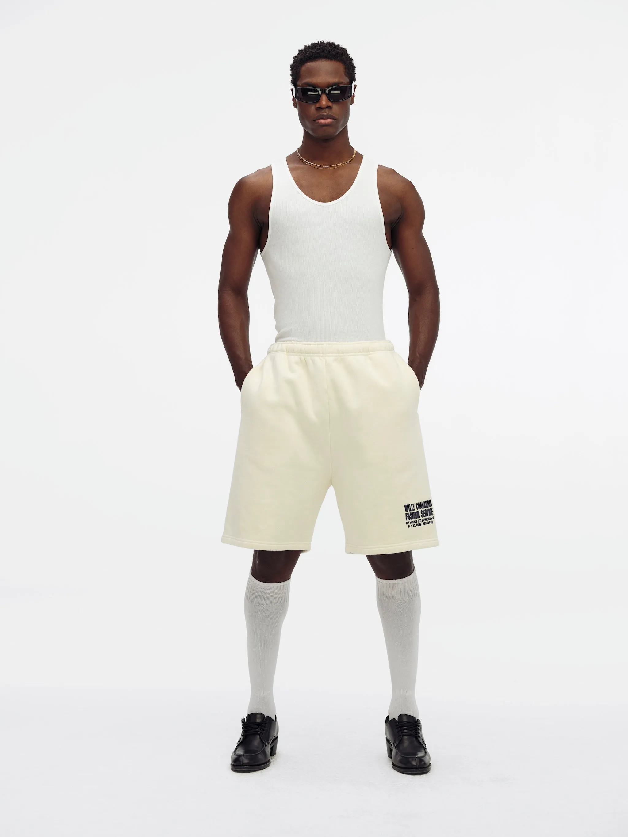 FASHION SERVICES BUFFALO SWEATSHORT - MASA sold by Willy Chavarria product image thumbnail 2