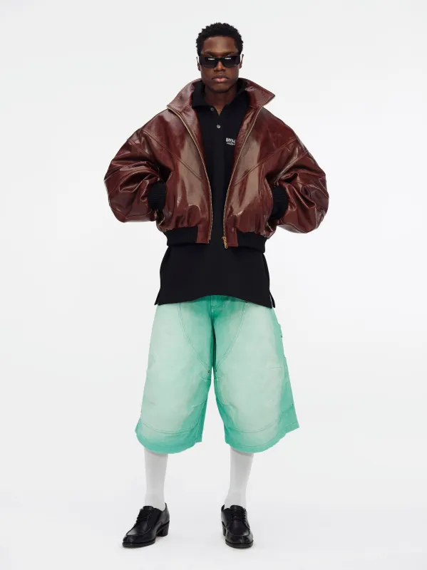 LTHR RUFF RIDER JACKETS - CHOCO sold by Willy Chavarria