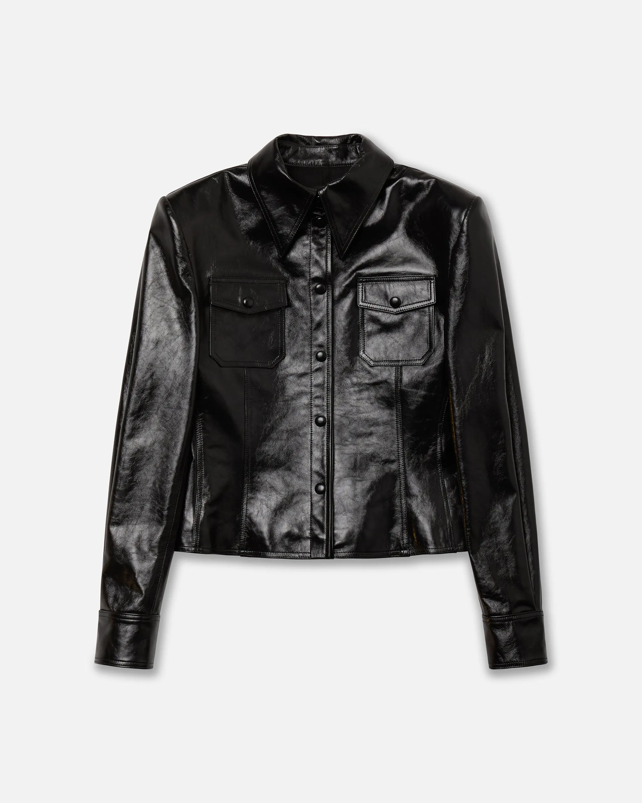 LTHR CHAVELA L/S SHIRT - BLACK BEAUTY sold by Willy Chavarria