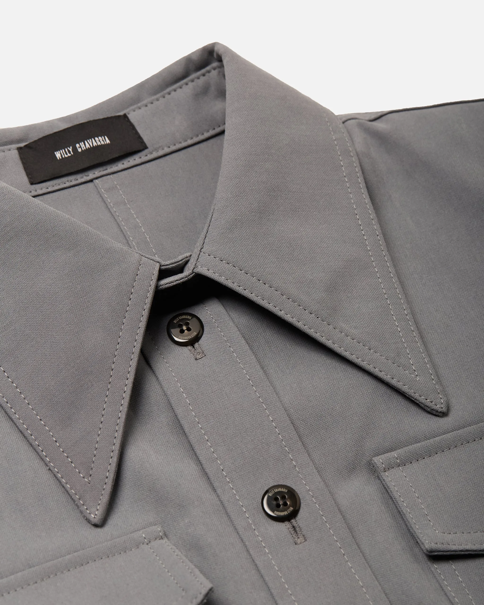 CHAVELA S/S SHIRT - CNCRT sold by Willy Chavarria product image thumbnail 3