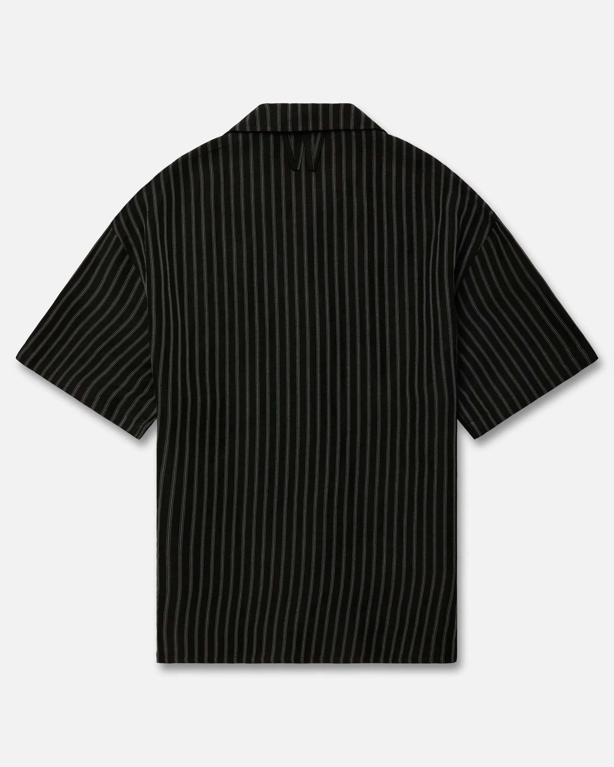CAMP COLLAR SS SHIRT - BLK/WHITE sold by Willy Chavarria product image thumbnail 2