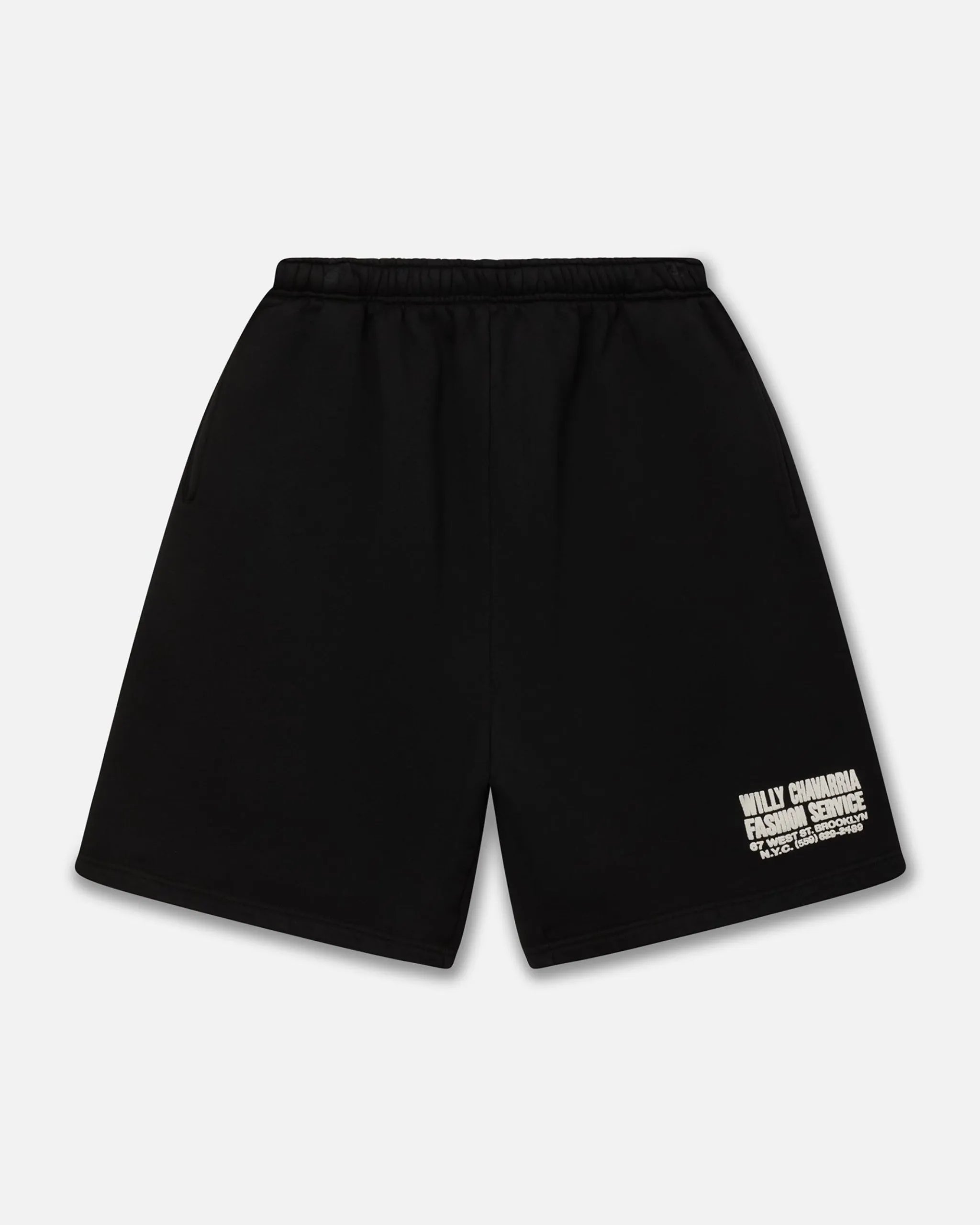 "FASHION SERVICES" - BUFFALO SWEATSHORT - BLACK BEAUTY sold by Willy Chavarria