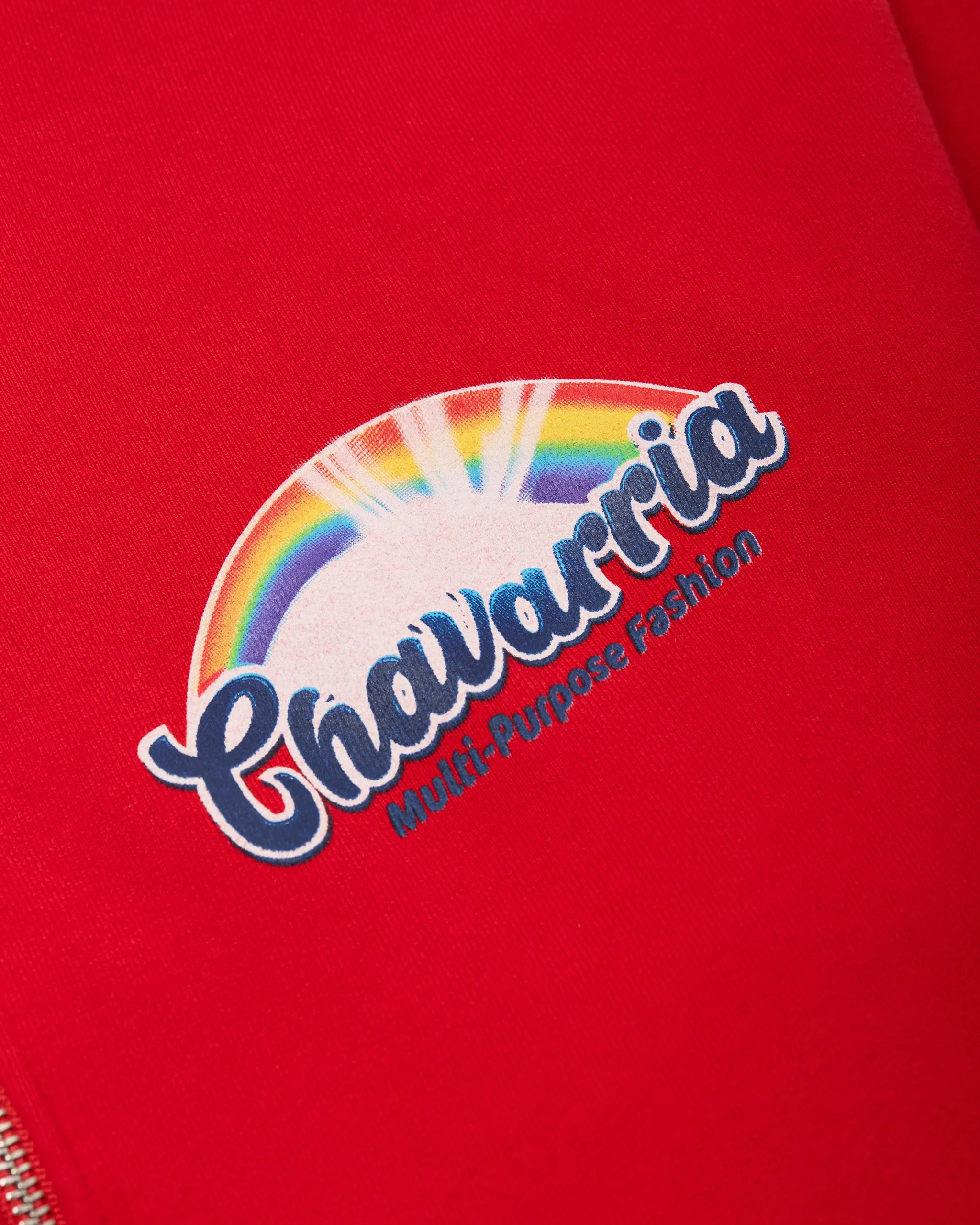 FABULOSO SHRUNKEN HOODIE - RED HOT sold by Willy Chavarria product image thumbnail 3