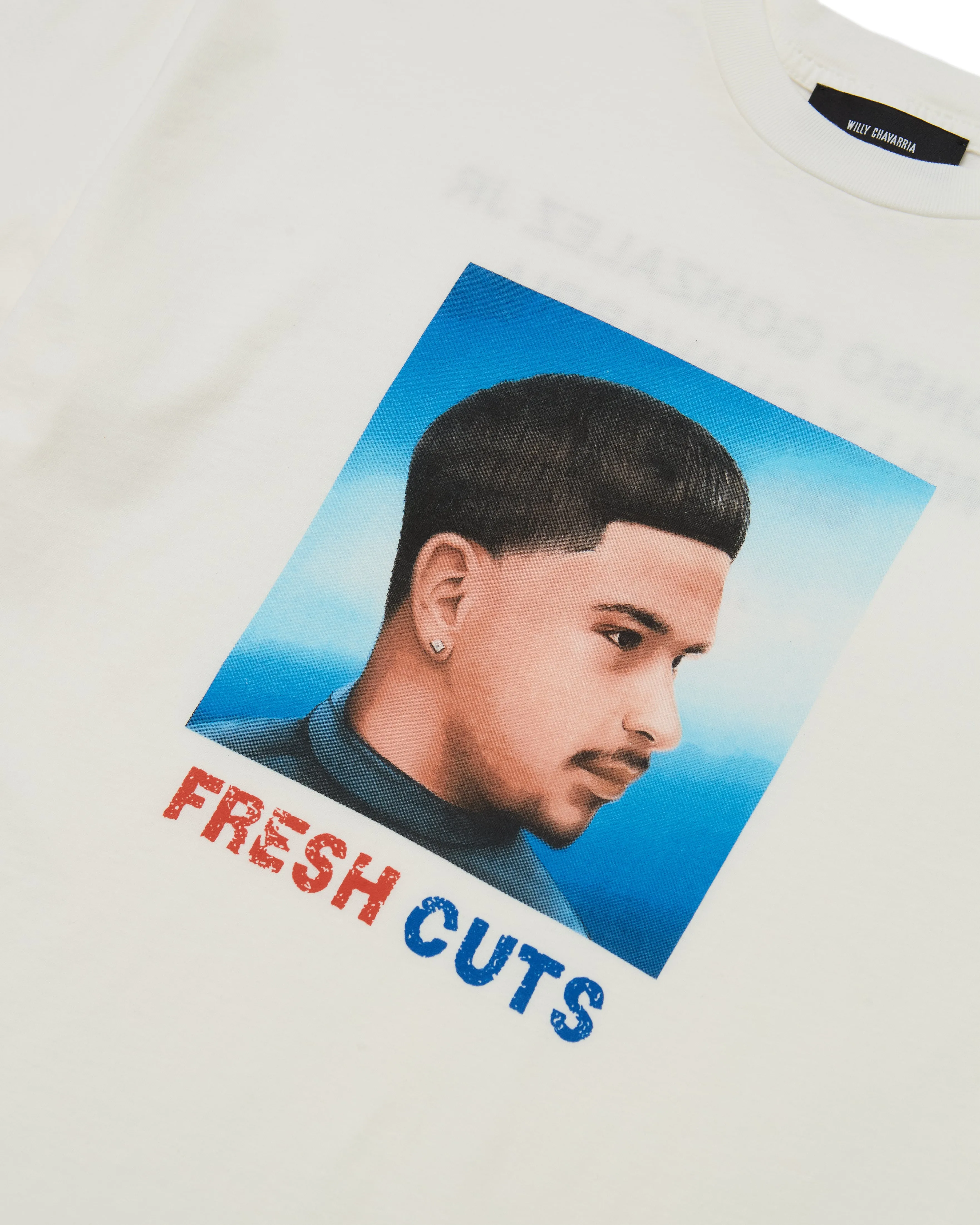 WILLY'S KUTZ EASY TEE - WHITE sold by Willy Chavarria product image thumbnail 2