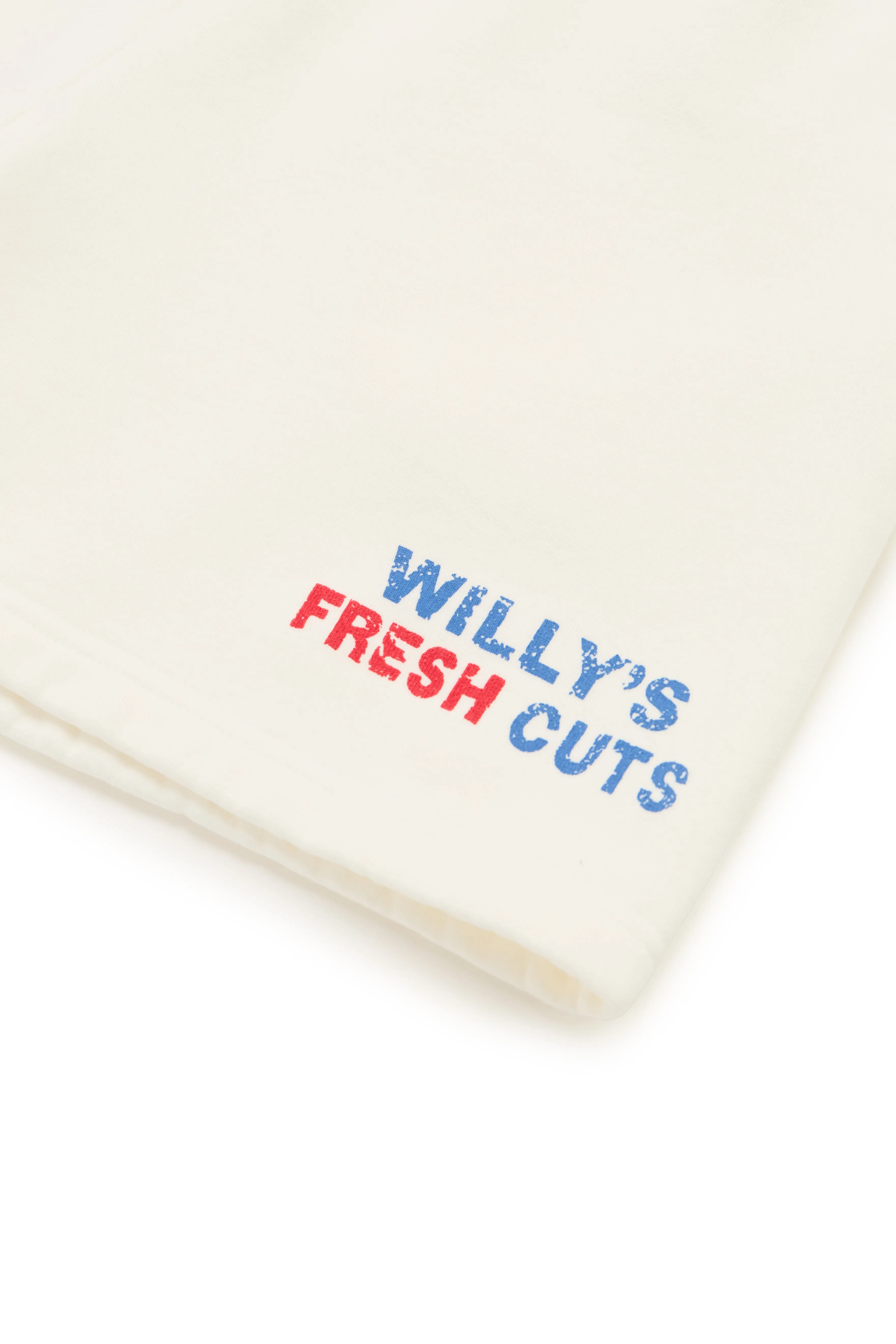 WILLY'S KUTZ STANDARD SWEATSHORT - WHITE sold by Willy Chavarria product image thumbnail 2