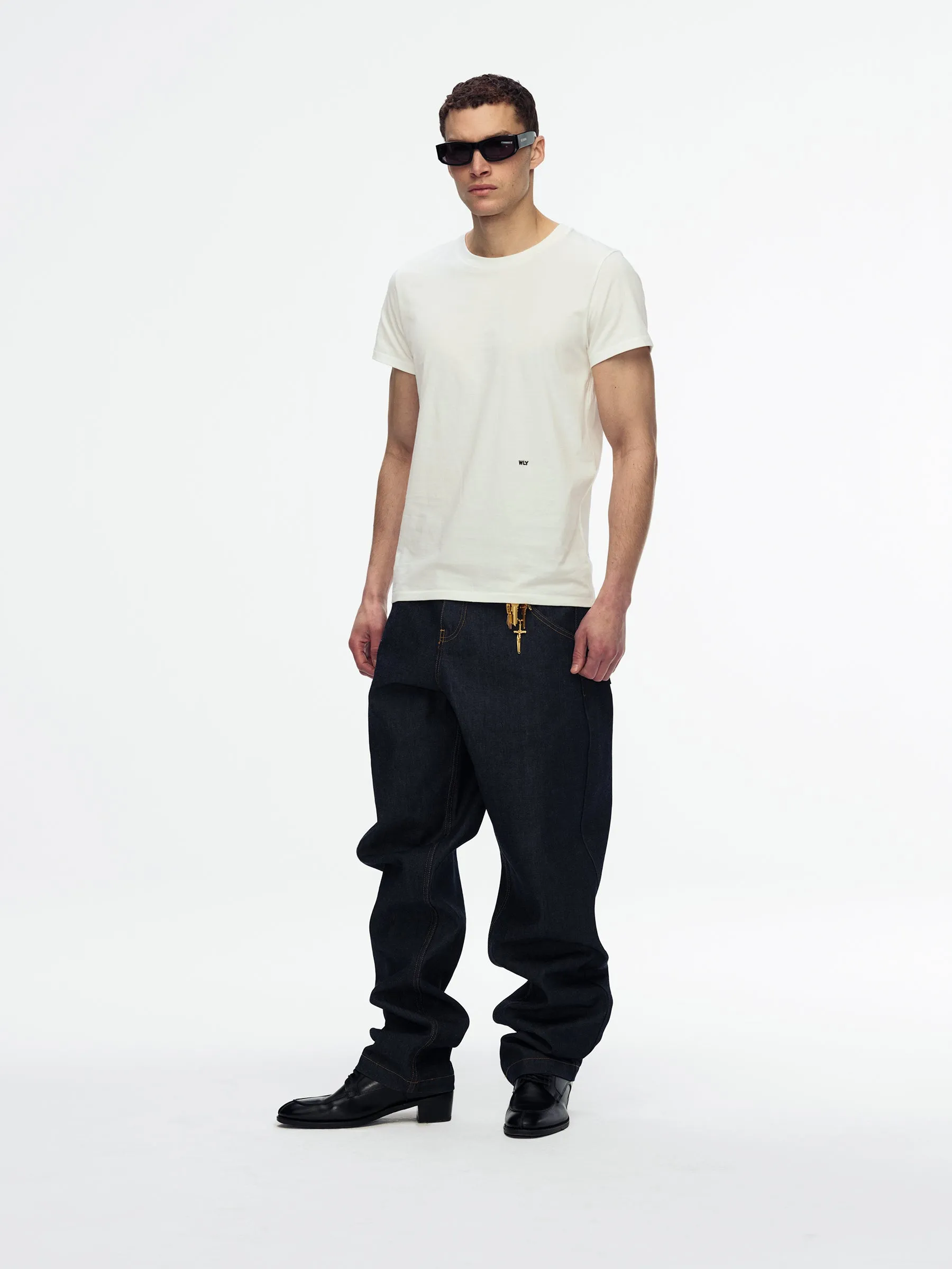 UNDER TEE - WHITE sold by Willy Chavarria product image thumbnail 2