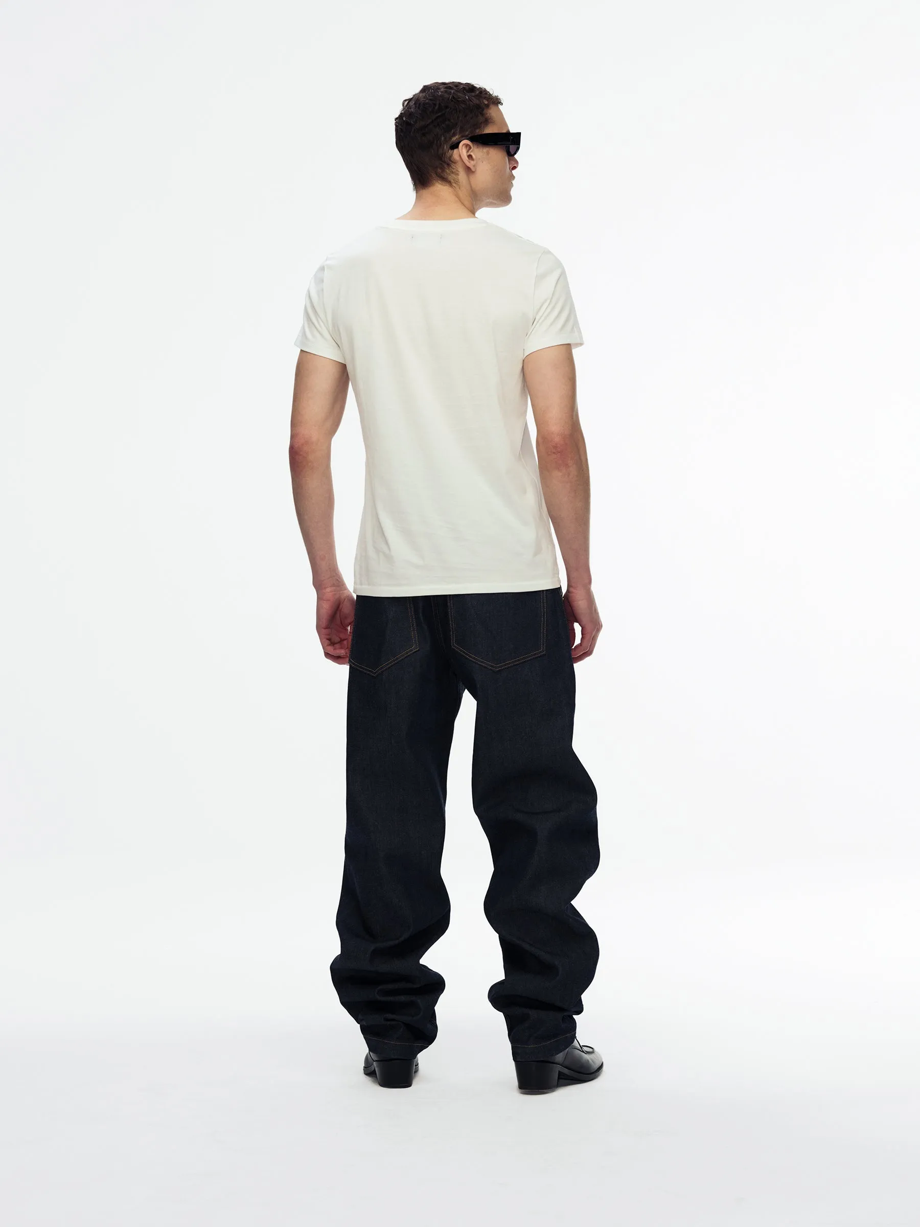 UNDER TEE - WHITE sold by Willy Chavarria product image thumbnail 3