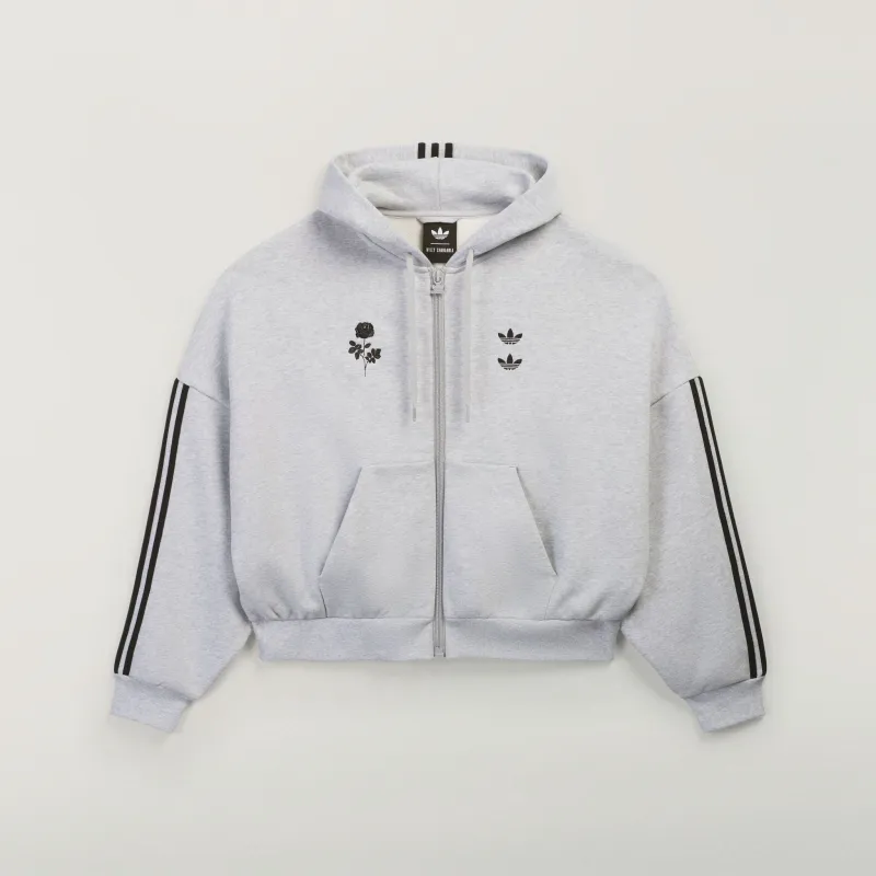 ADIDAS X WC FULL ZIP HOODY - GRY made by Willy Chavarria