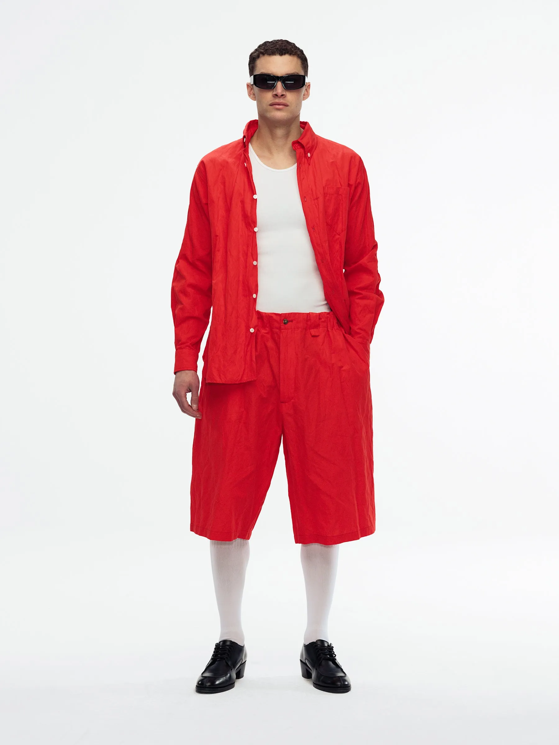TOLUCA SHORT - RED HOT sold by Willy Chavarria product image thumbnail 3