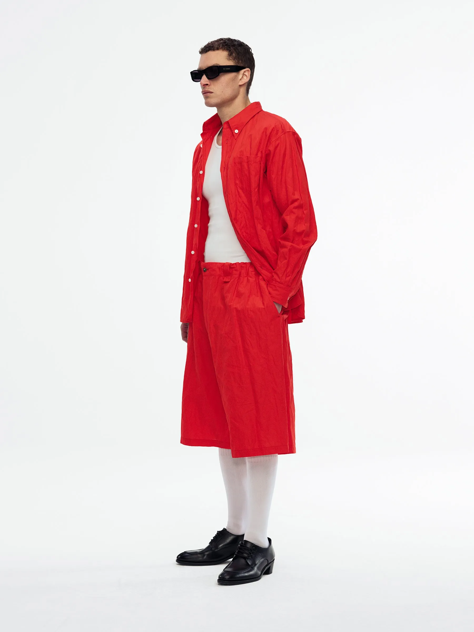 TOLUCA SHORT - RED HOT sold by Willy Chavarria product image thumbnail 4