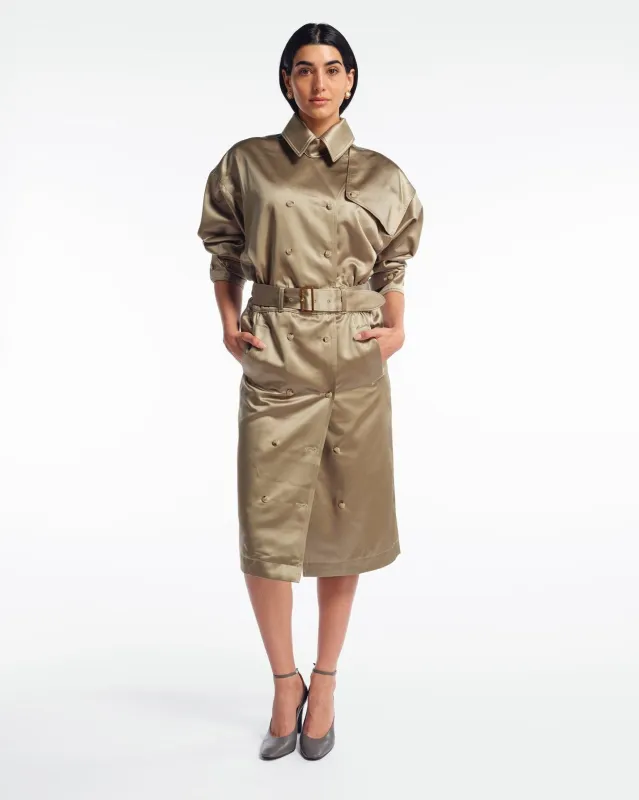 TRENCH DRESS - STCC. made by Willy Chavarria