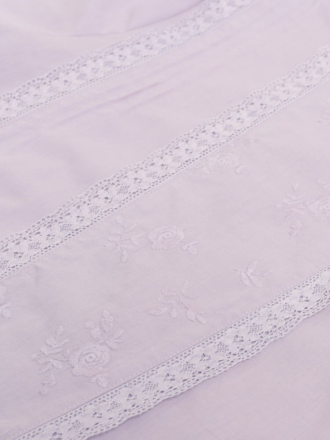 Paisley Embroidered Lace Purple Blouse sold by Simple Retro product image thumbnail 8