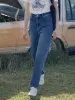 Emberly Light Wash Cotton Carrot Jeans sold by Simple Retro
