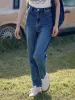 Emberly Light Wash Cotton Carrot Jeans sold by Simple Retro