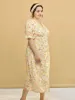 【Final Sale】Plus Size Kora Floral Printed Maxi Dress sold by Simple Retro