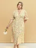 【Final Sale】Plus Size Kora Floral Printed Maxi Dress sold by Simple Retro